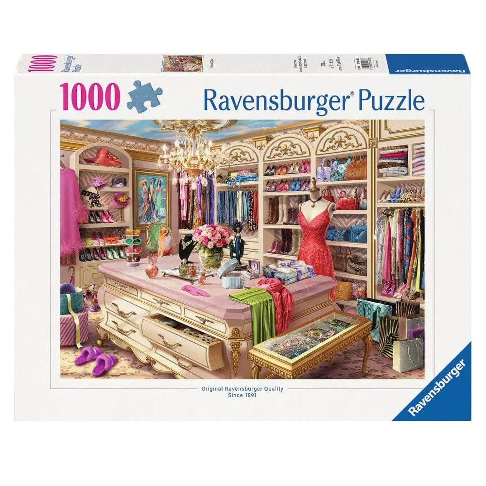 Ravensburger - The Coveted Closet 1000 Piece Jigsaw Puzzle 1