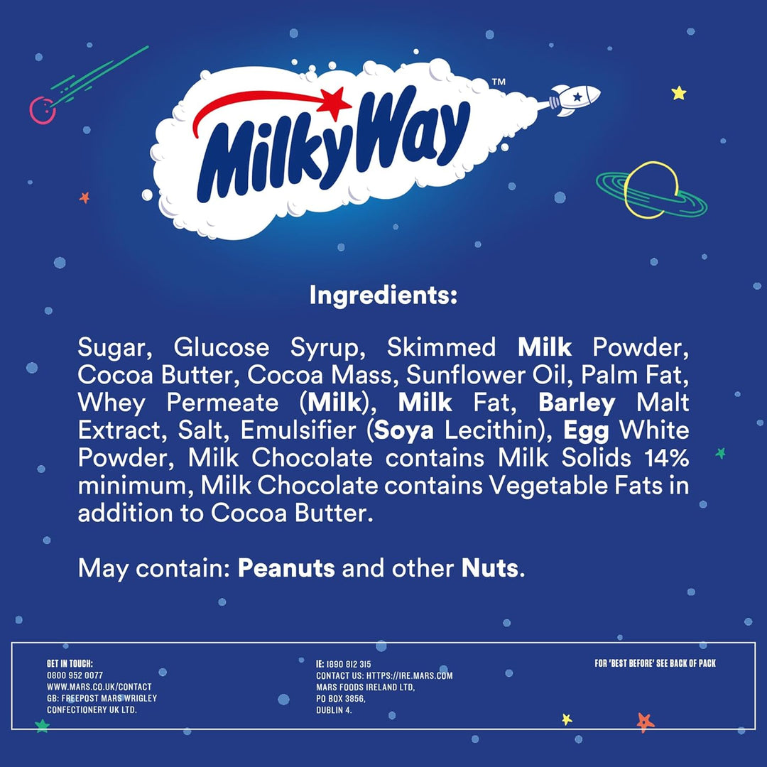 Milky Way - Multipack Milk Chocolate Bars (6 x 21.5g)