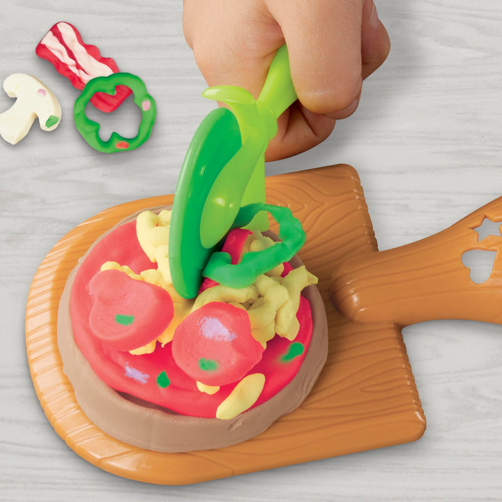 Play-Doh Kitchen Creations Pizza Oven Playset - 6 Colors & 8 Tools for Kids 3+
