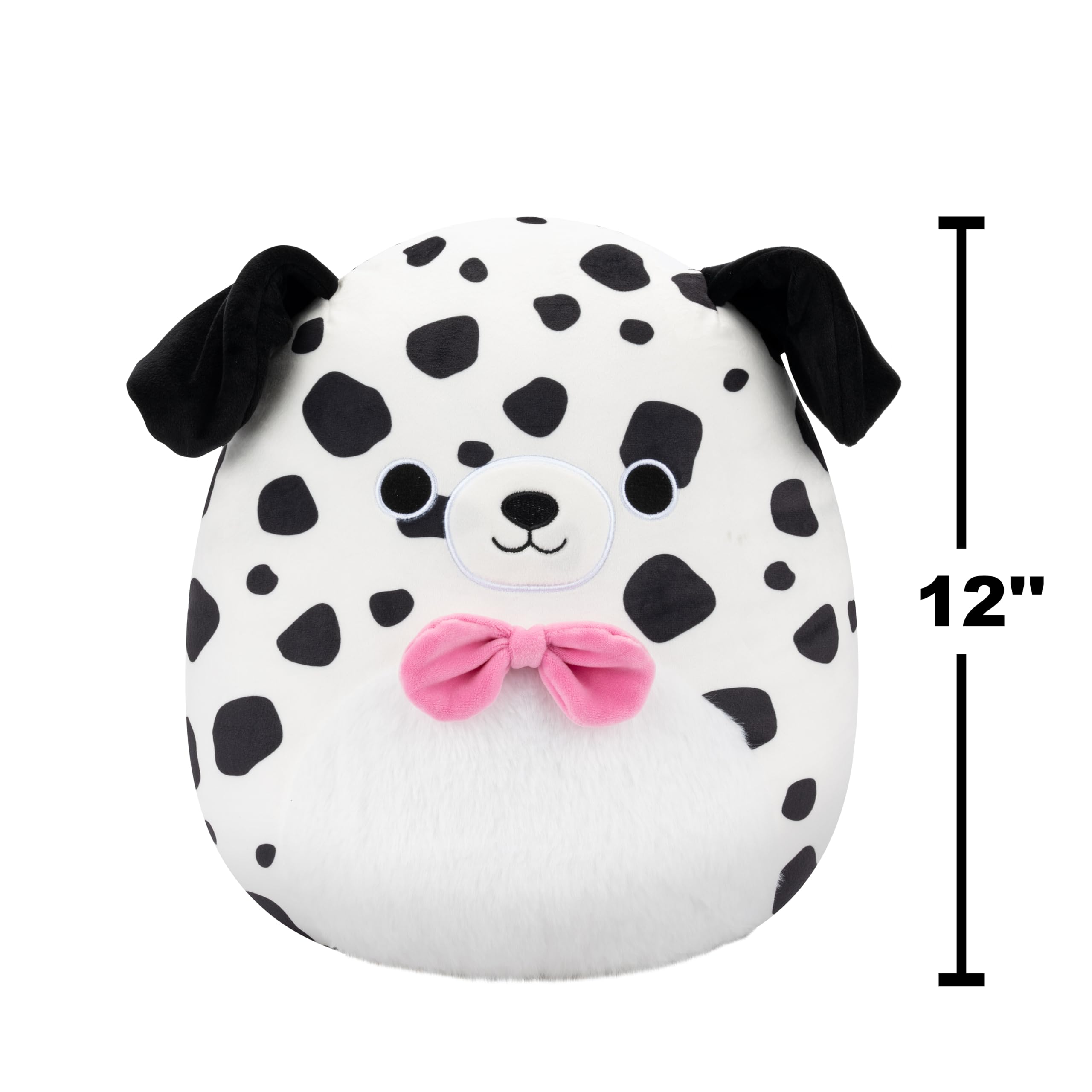 Squishmallows Dustin the White Dalmatian - 12-Inch Plush Stuffed Animal for Kids 3+ 7
