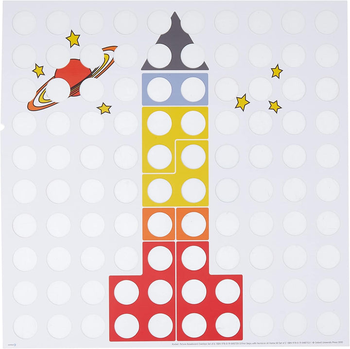 Numicon - Picture Baseboard Overlays Educational Tool