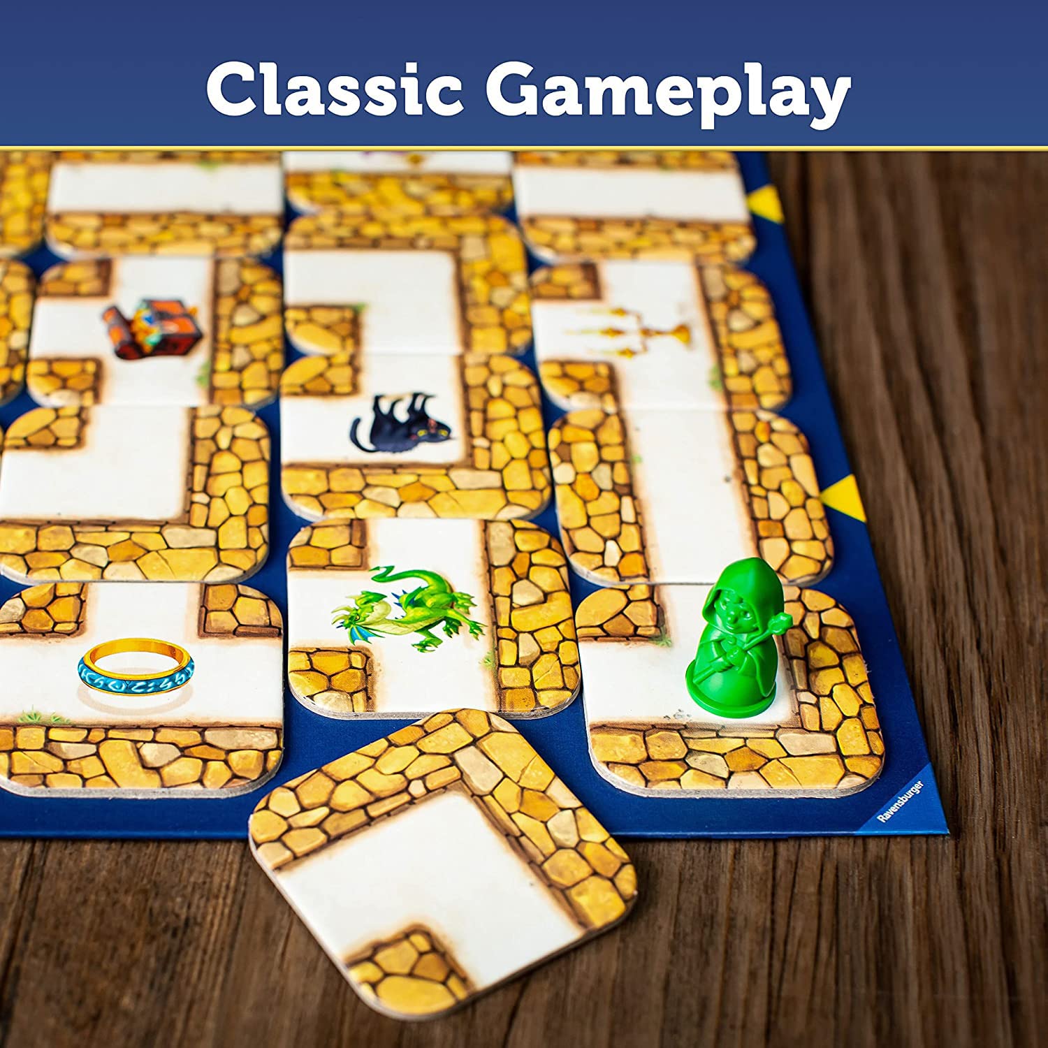 Ravensburger Labyrinth Moving Maze Family Board Game for Kids and Adults 10