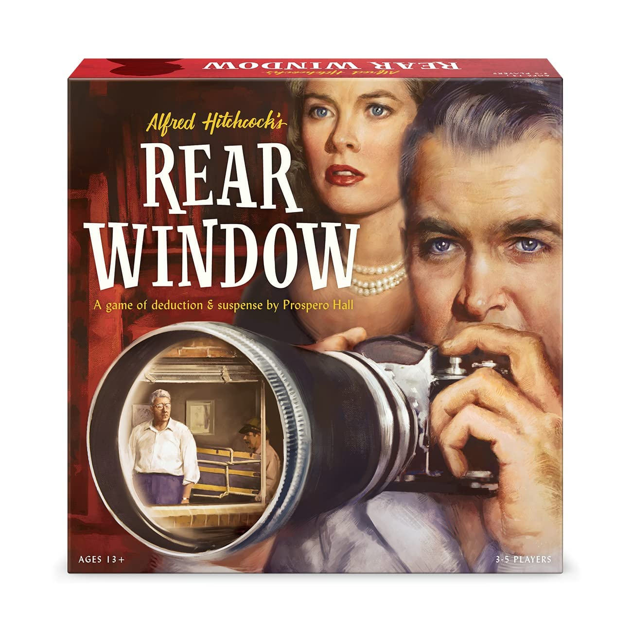 FUNKO GAMES Rear Window Strategy Board Game | Ages 13+ | Standard Edition 1