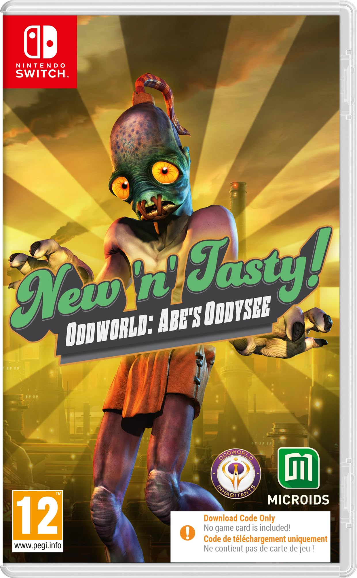 Oddworld: New 'n' Tasty! - Nintendo Switch Digital Code 8