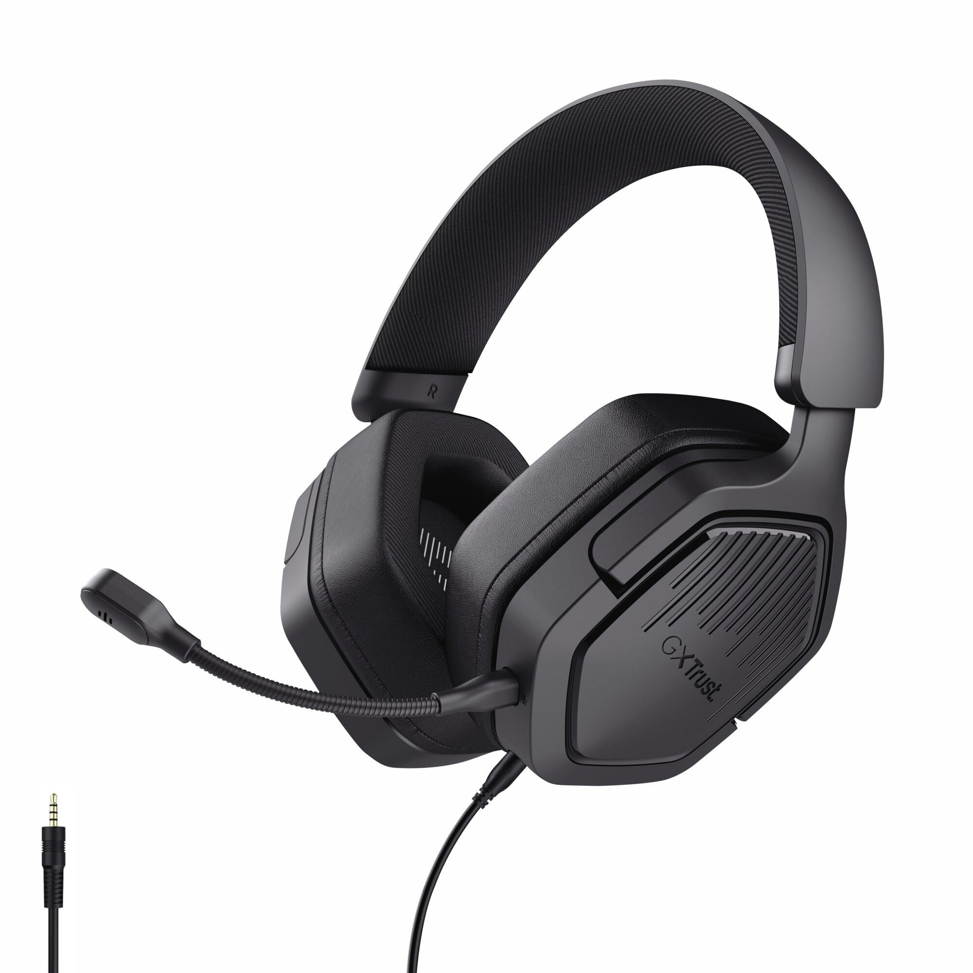 Trust Gaming Ravox GX1492 Gaming Headset with 50mm Drivers for PS5, PS4, Switch, PC, Mobile - 3.5mm Audio