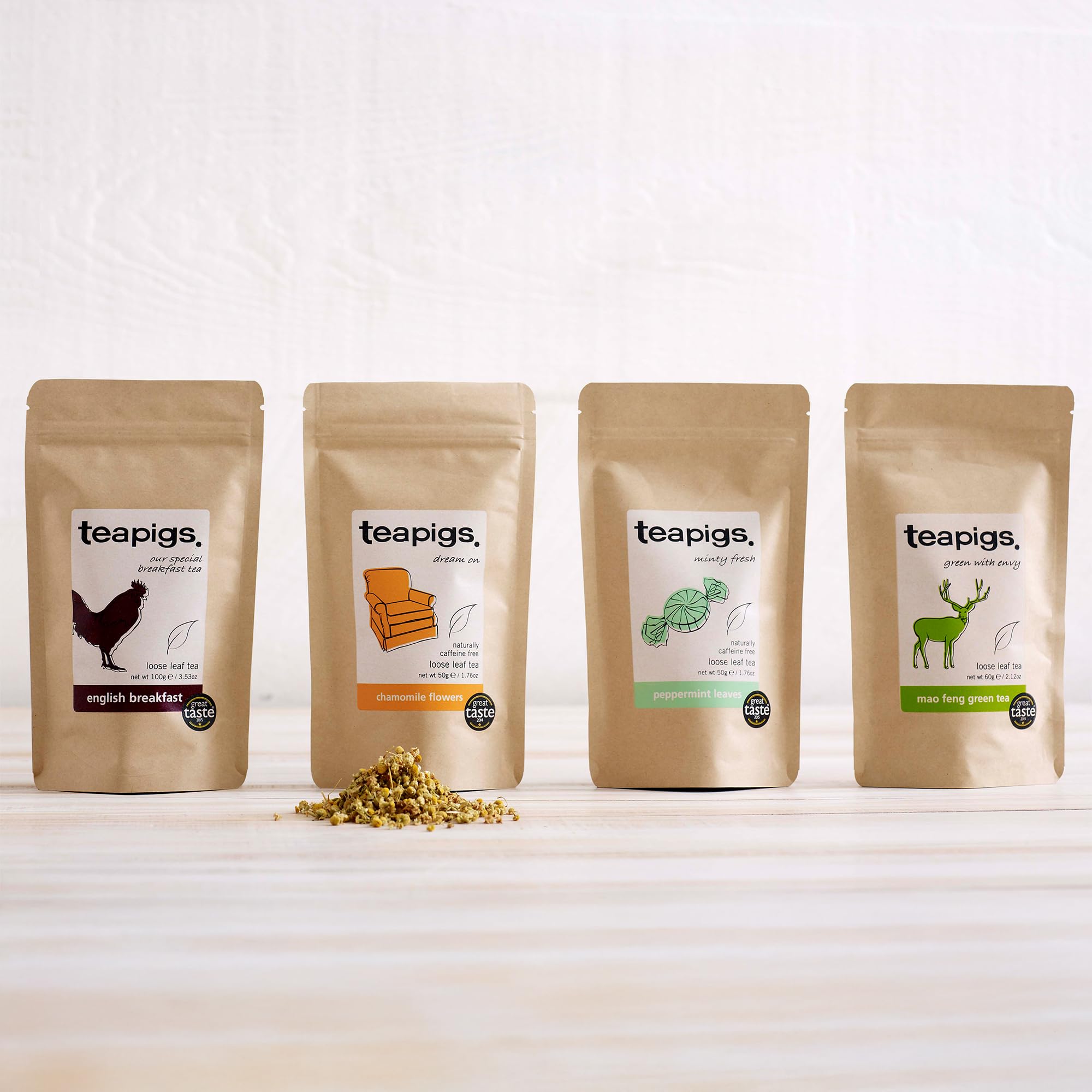 teapigs Lemon & Ginger Loose Leaf Herbal Tea - 200g Whole Leaf Infusion | Caffeine-Free 6