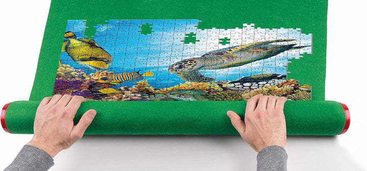 Clementoni Puzzle Mat - Portable Puzzle Storage for Up to 2000 Pieces, Ages 14+