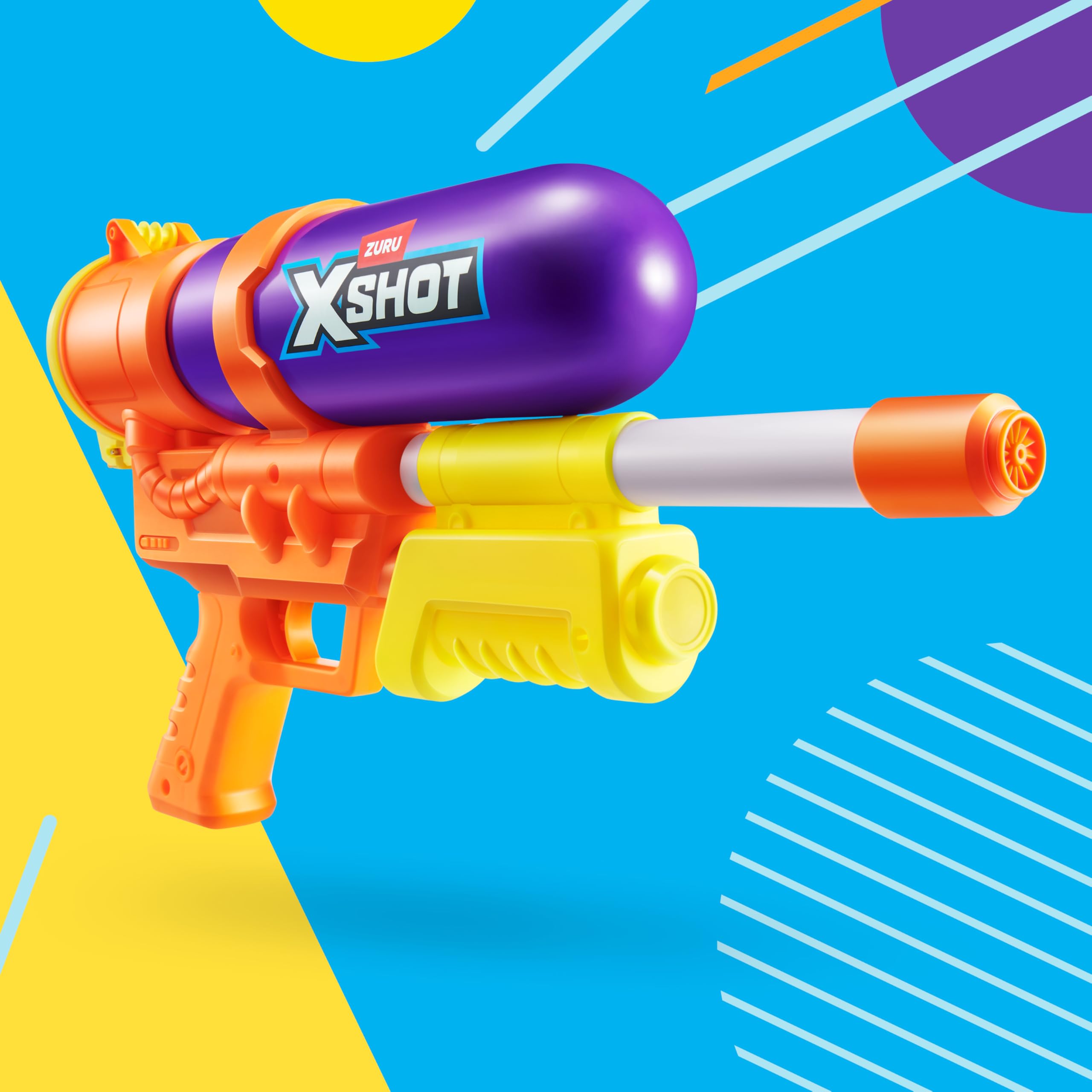 XSHOT Water Fast-Fill Super Splash Water Blaster - 33FT Range | 500ML Capacity | Yellow 2