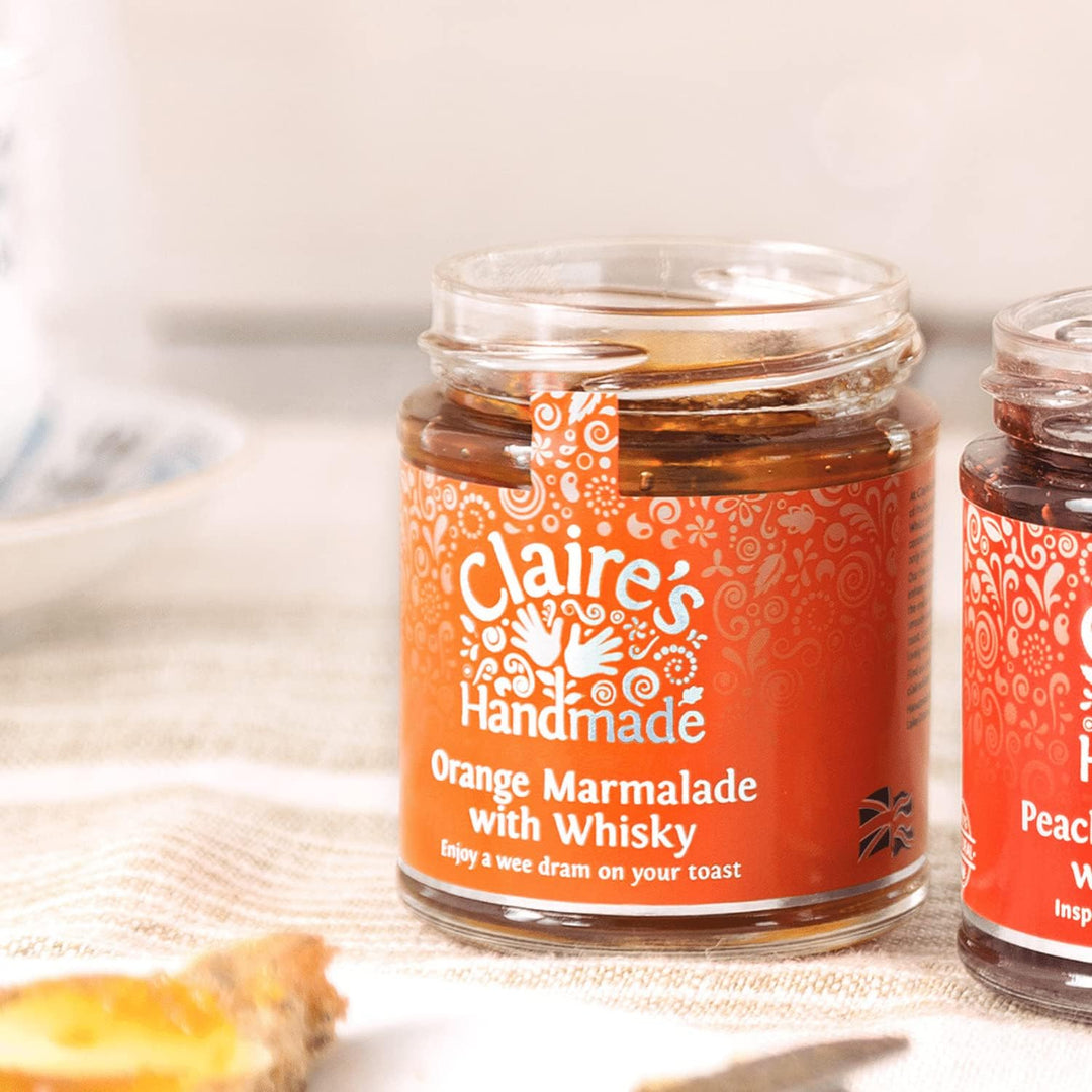 Claire's Handmade Orange Marmalade with Whisky (227g) - Award Winning