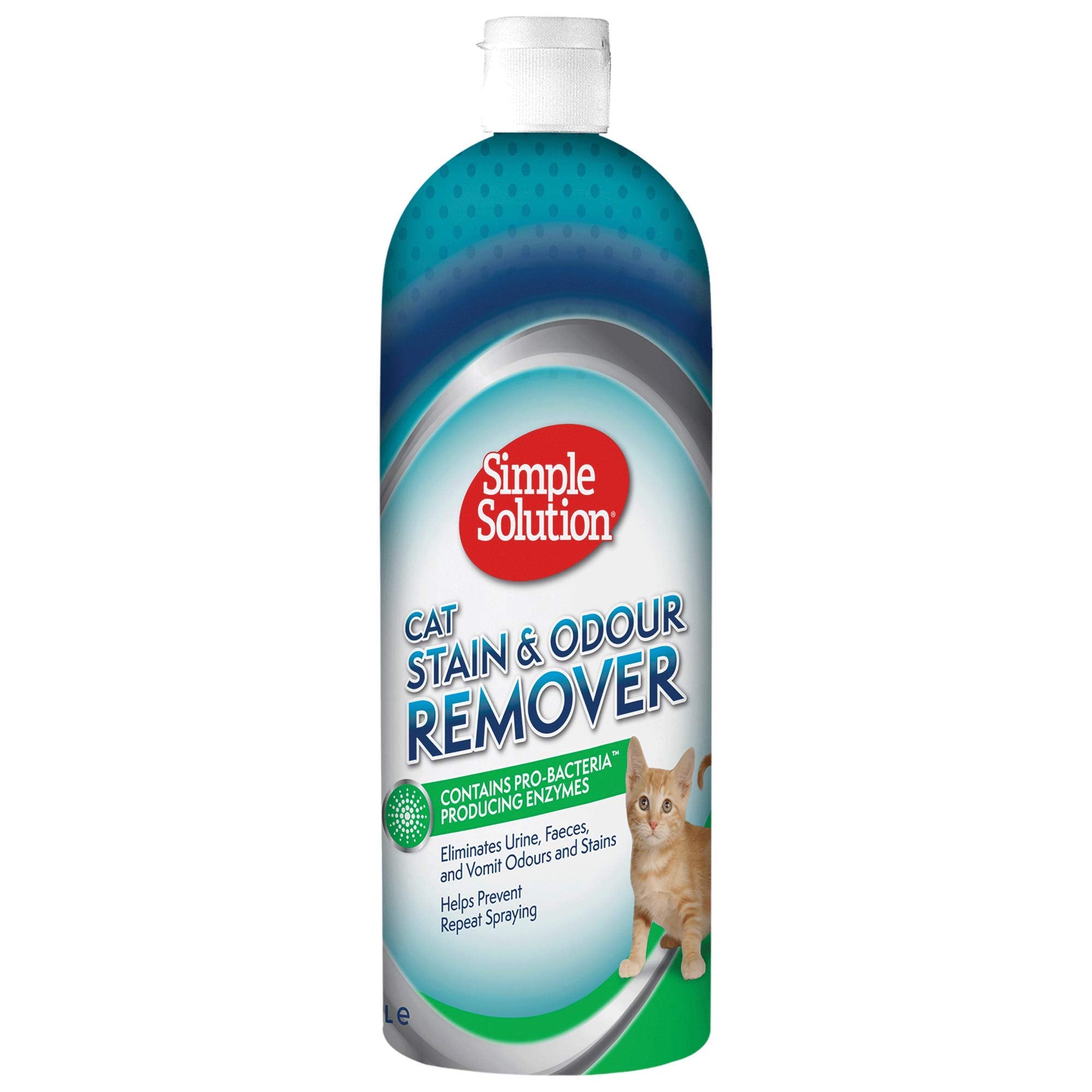 Simple Solution Pet Stain and Odour Remover - Pro-Bacteria Formula | 1 Litre | Vanilla Scent 1