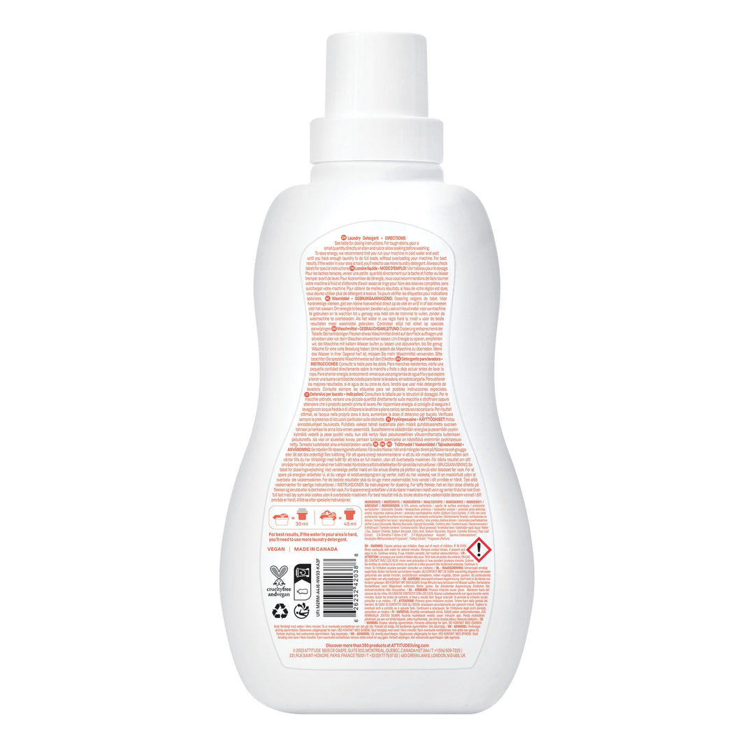 ATTITUDE - Baby Laundry Detergent Liquid (1.05 Litres, 35 Loads)