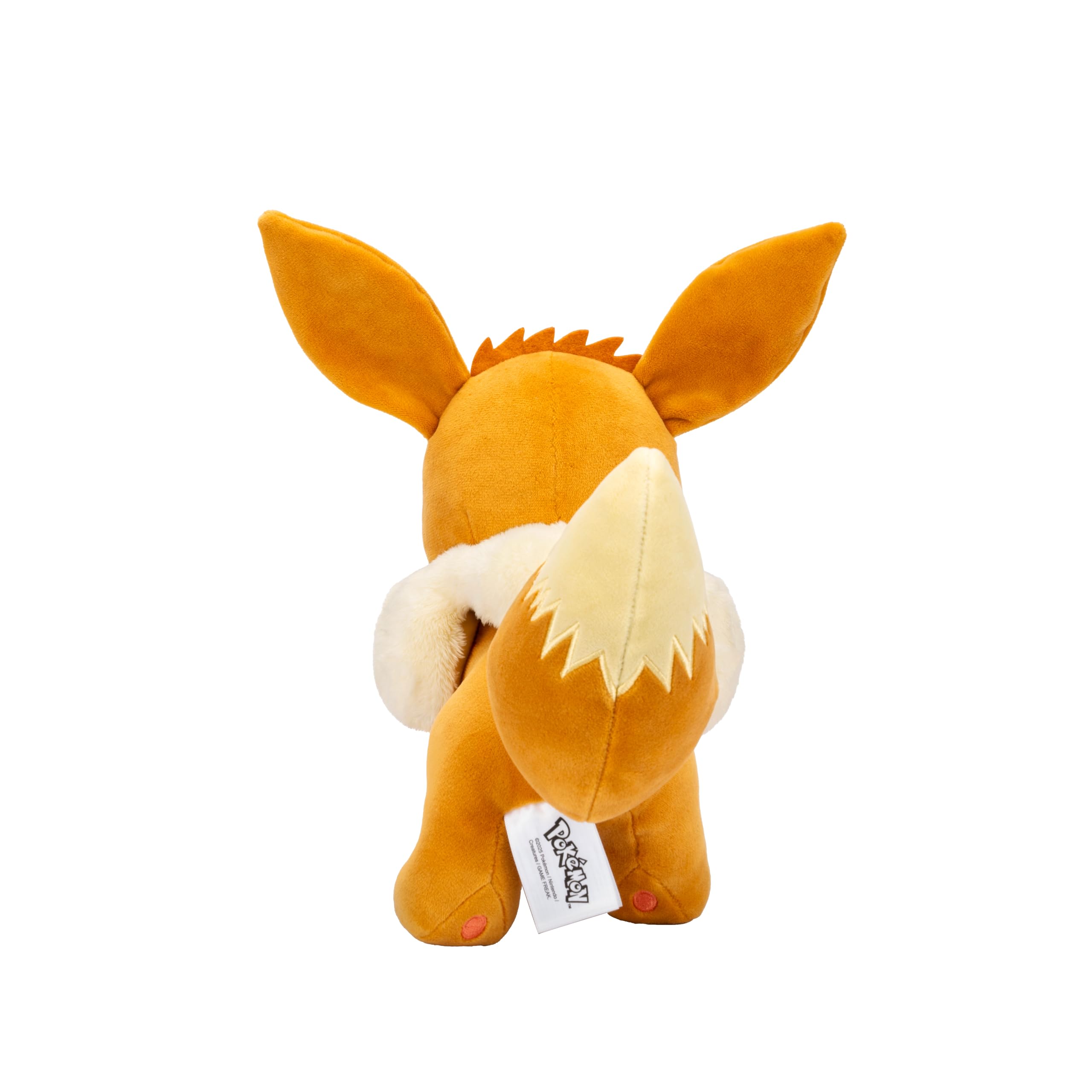 Pokémon Eevee Plush - 12-Inch Soft Plush with Authentic Animated Series Details 5