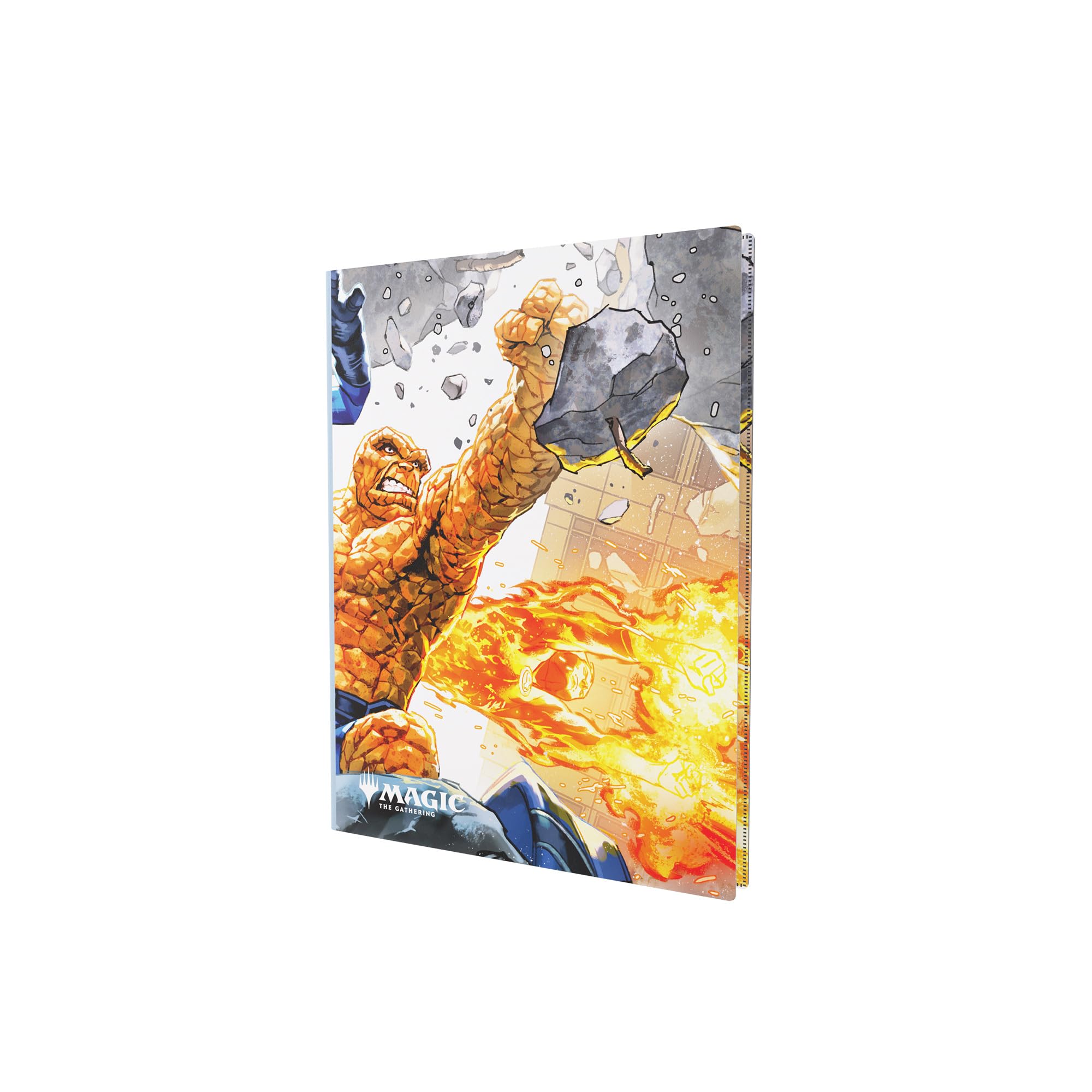 Gamegenic Casual Album 18-Pocket - Holds 360 Cards | Side-Loading Pockets | Marvel Fantastic Four Design 1