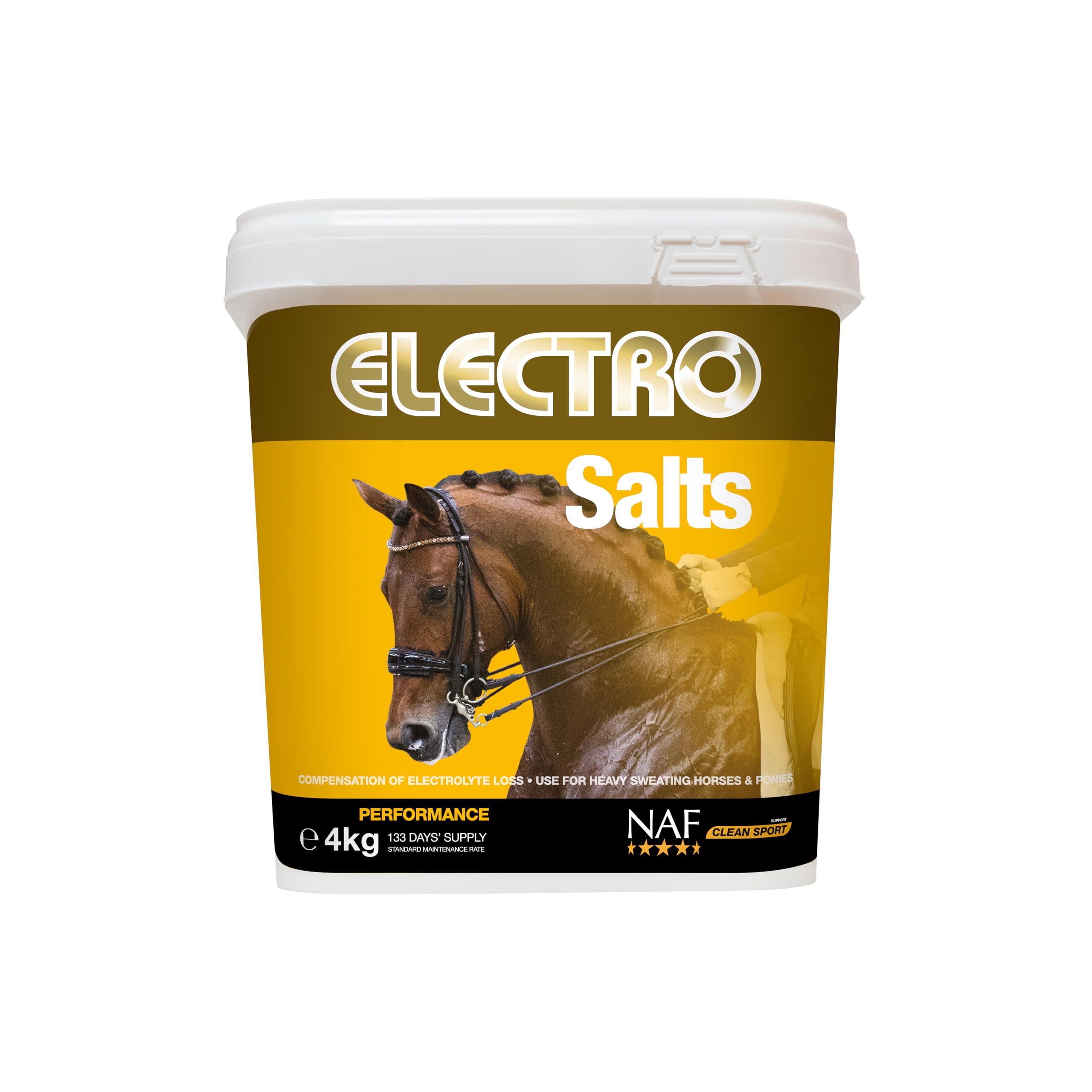 NAF Electro Salts 1kg - Replaces Electrolytes Lost During Exercise | Supports Rehydration & Recovery | For Performance & Working Horses 1