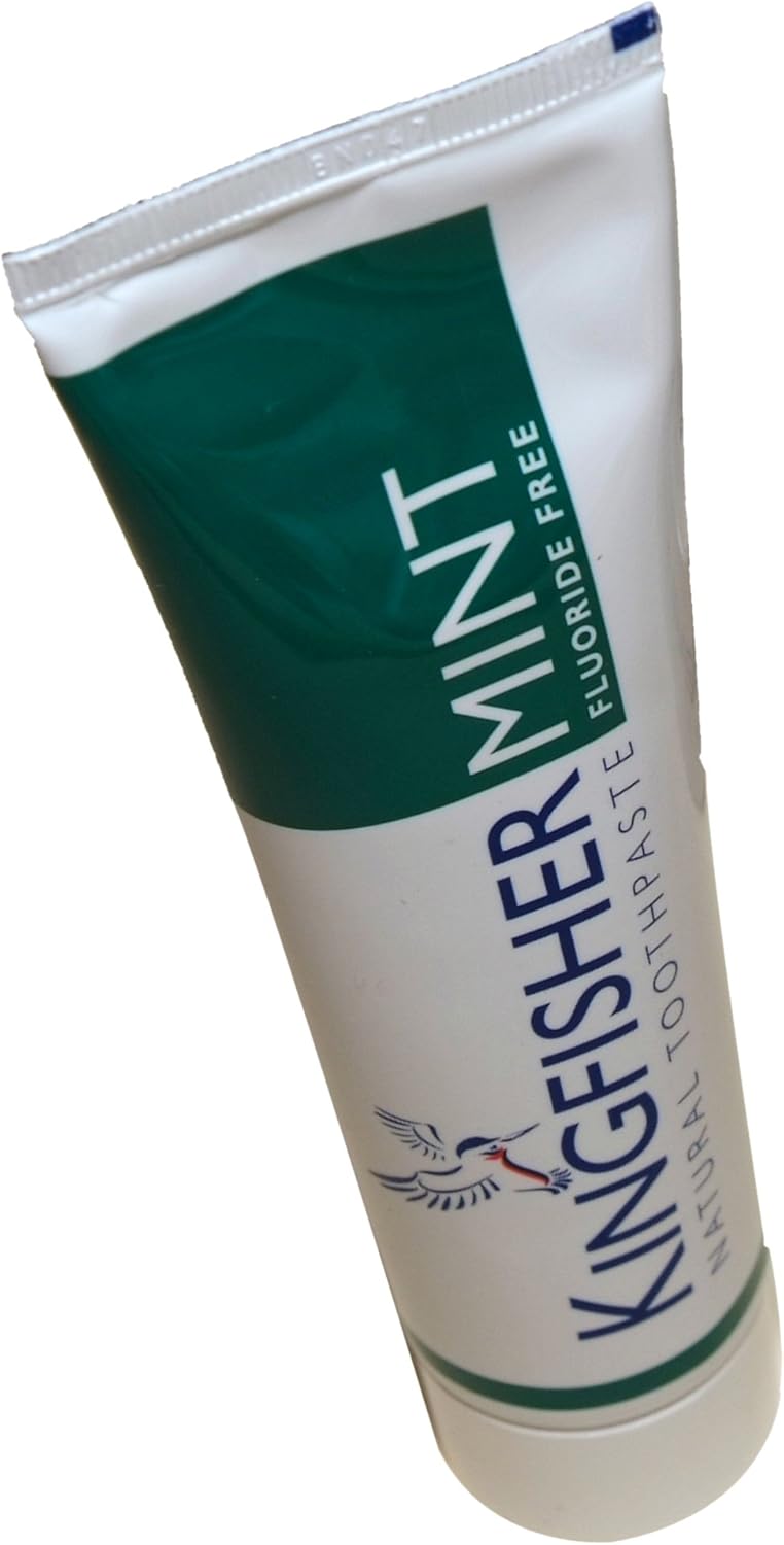 Kingfisher - Mint Fluoride Free Toothpaste (Pack of 3) [Audio CD]