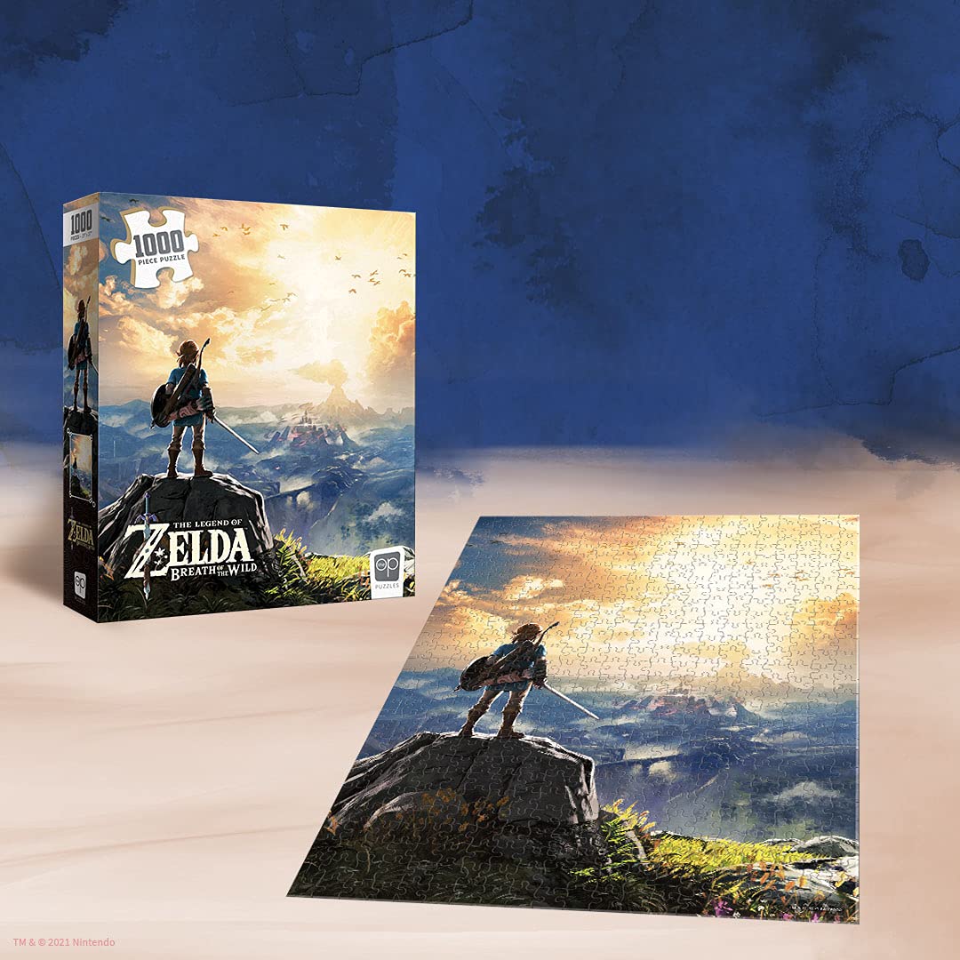 ZELDA PZ005-689 Breath of the Wild 1000-Piece Jigsaw Puzzle