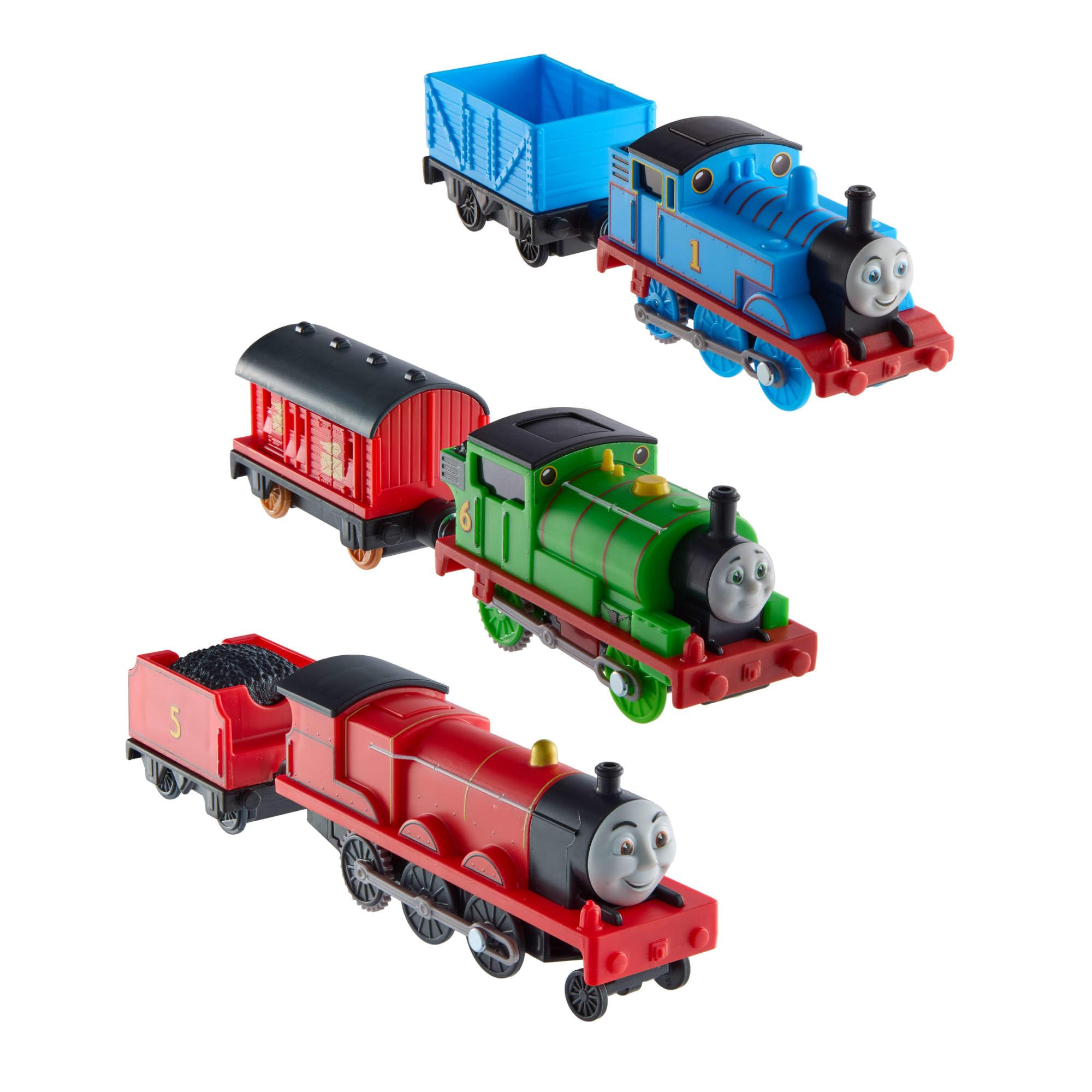 THOMAS & FRIENDS Motorized Engine Multipack with Thomas, Percy, and James | Ages 3+ 2