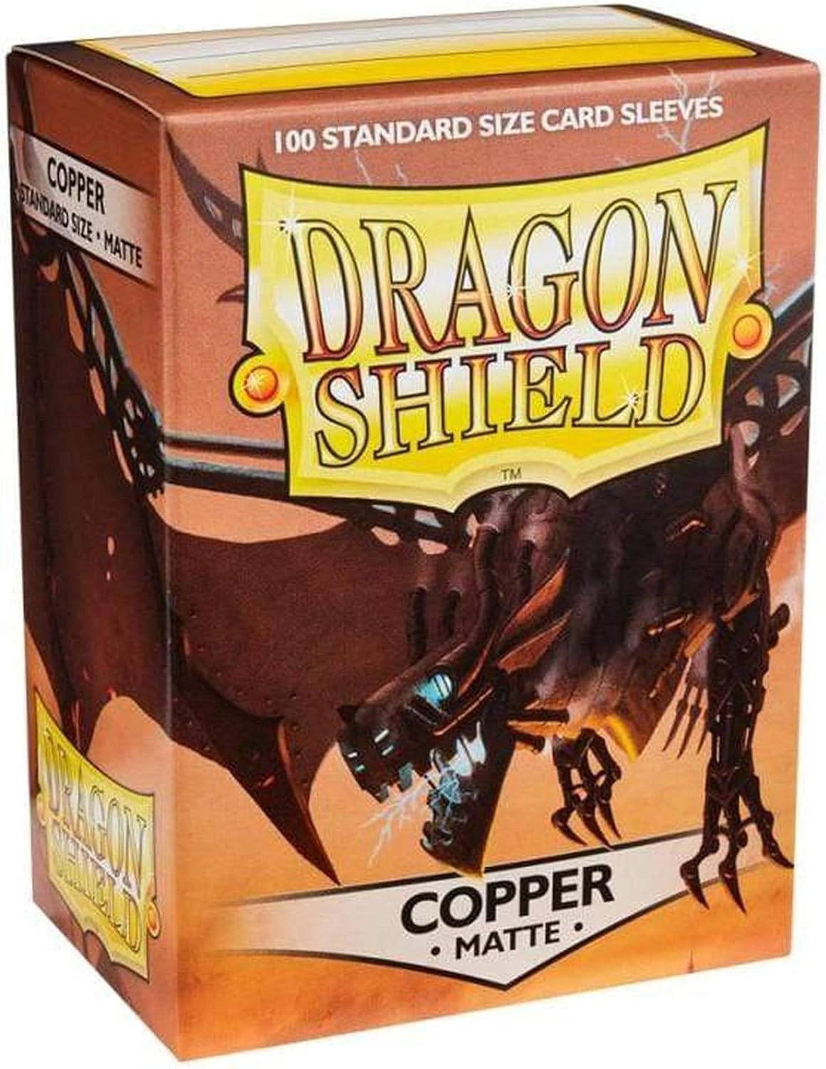 Dragon Shield Matte Copper Standard Size Card Sleeves 100 Pack 1