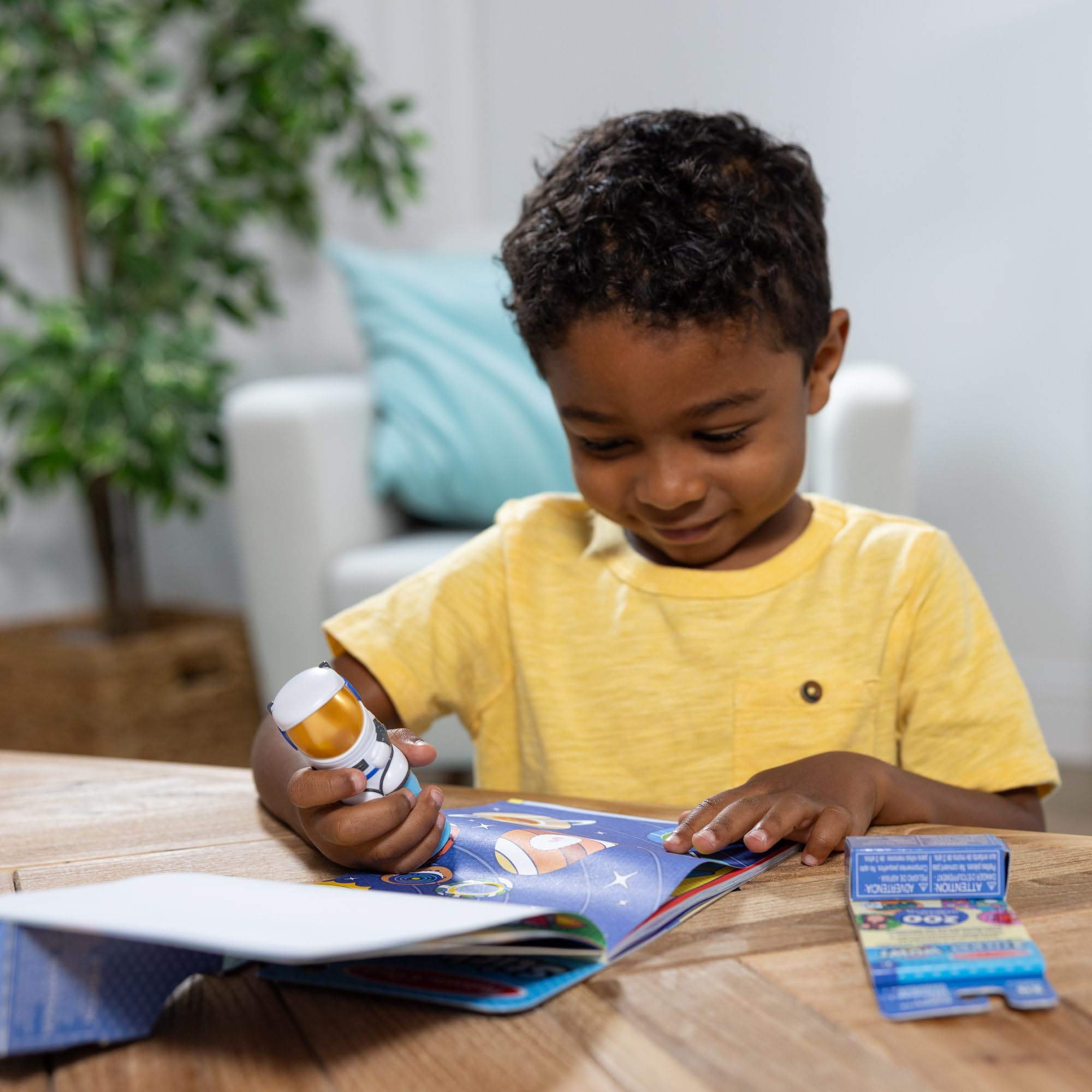 Melissa & Doug Sticker WOW! Astronaut Bundle - 500 Stickers, Atlas Stamper | Ages 3-7 5