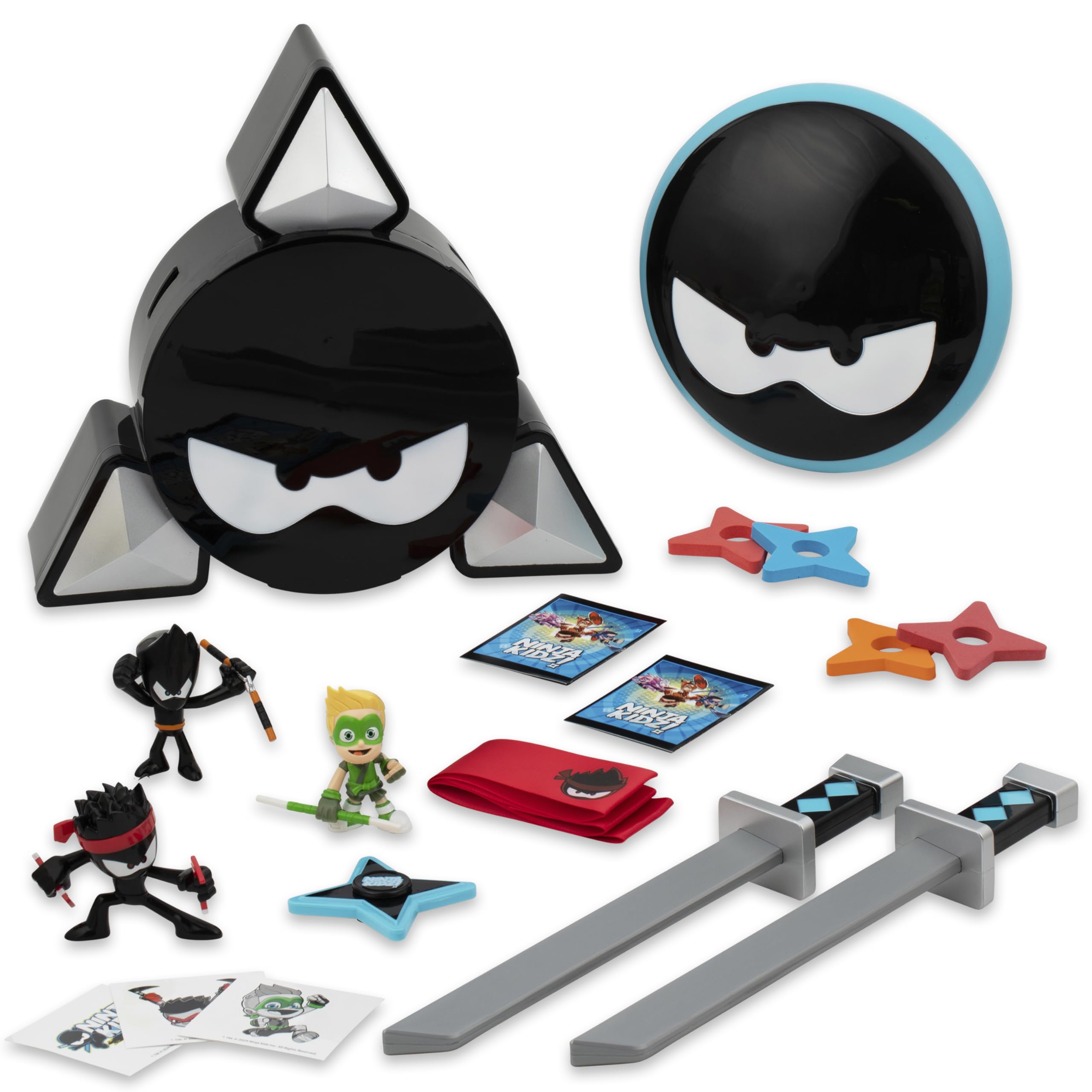 Ninja Kidz Mystery Warrior Pack 4531 with 18 Toys Including Exclusive Figures | Multicolour Playset 3