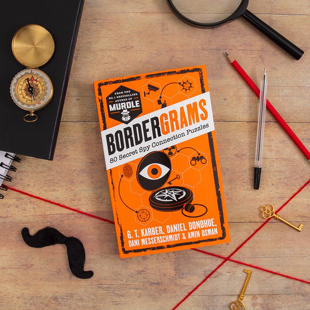 Bordergrams: 80 Secret Spy Conundrums by G. T. Karber | Paperback | 256 Pages 4