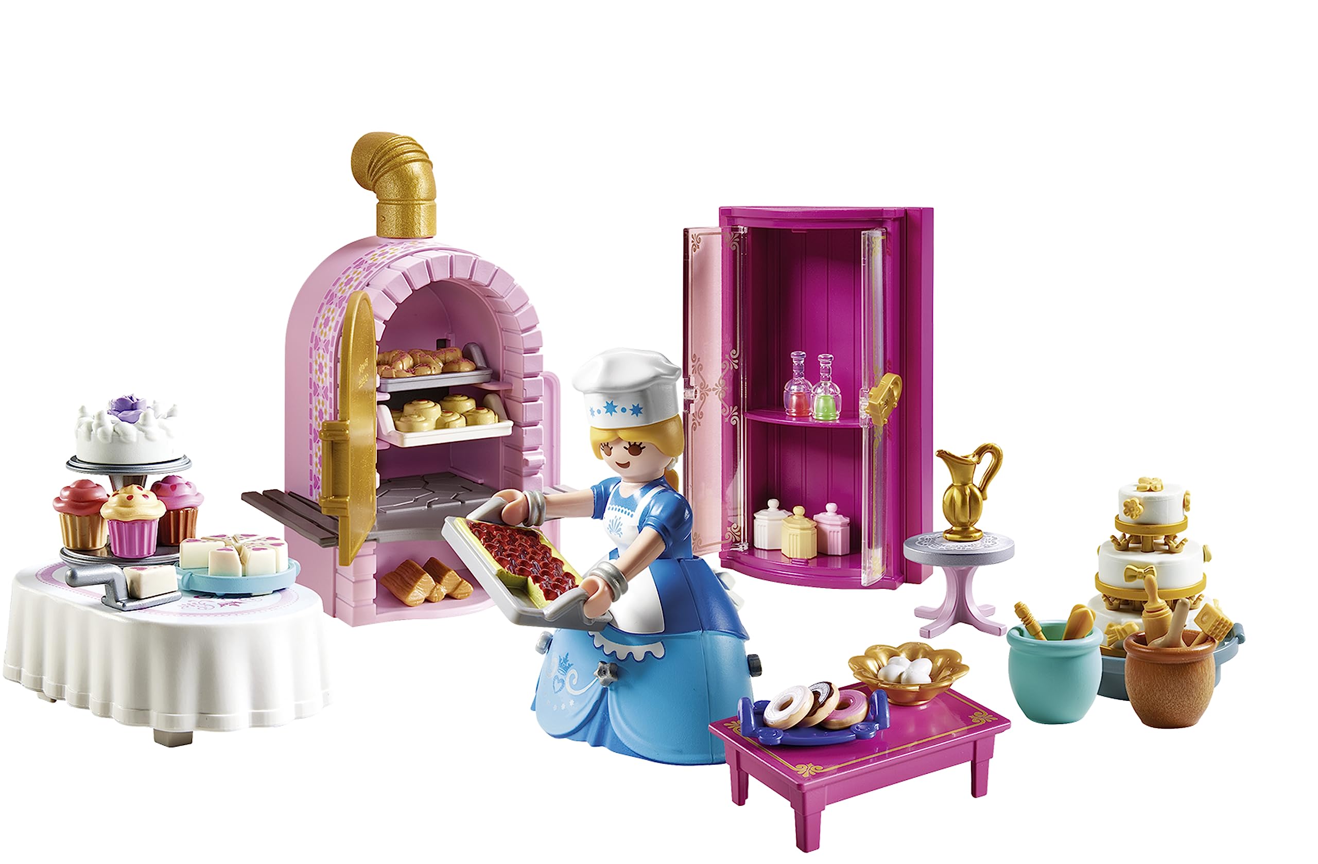 Playmobil 70451 Princess Castle Bakery Playset - Imaginative Role-Play for Ages 4+