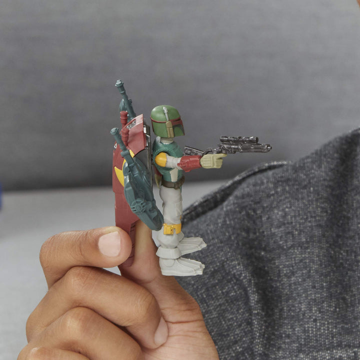 Star Wars Mission Fleet Boba Fett Capture in the Clouds - Action Figure & Vehicle Playset