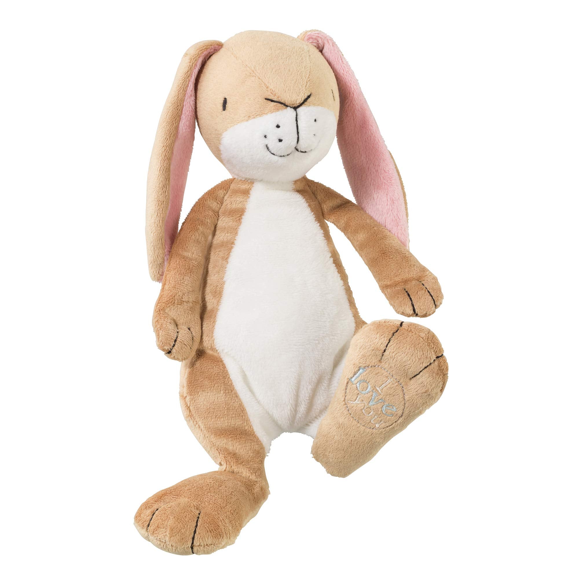 Weißt du eigentlich, wie lieb ich dich hab? Großer Hase aus Nussbraun – Weiches Plüschtier für Kleinkinder