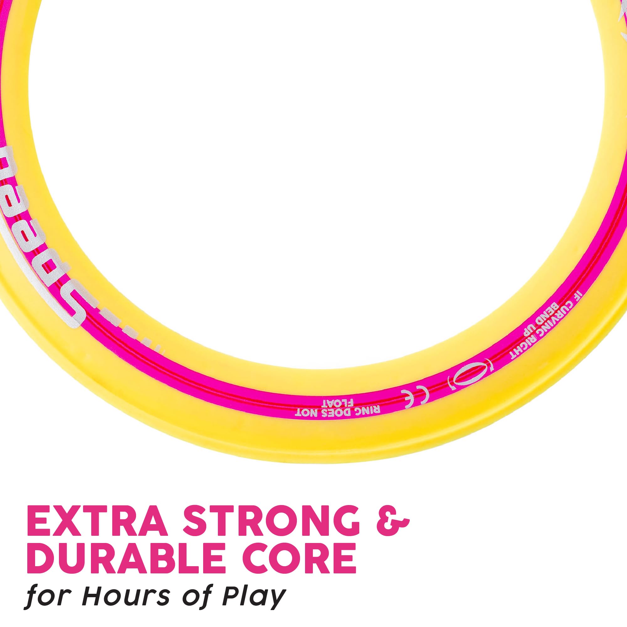 Mavrix Speed Ring Flying Disc - 200m Flight Range | Lightweight Polycarbonate | Unisex Children 5