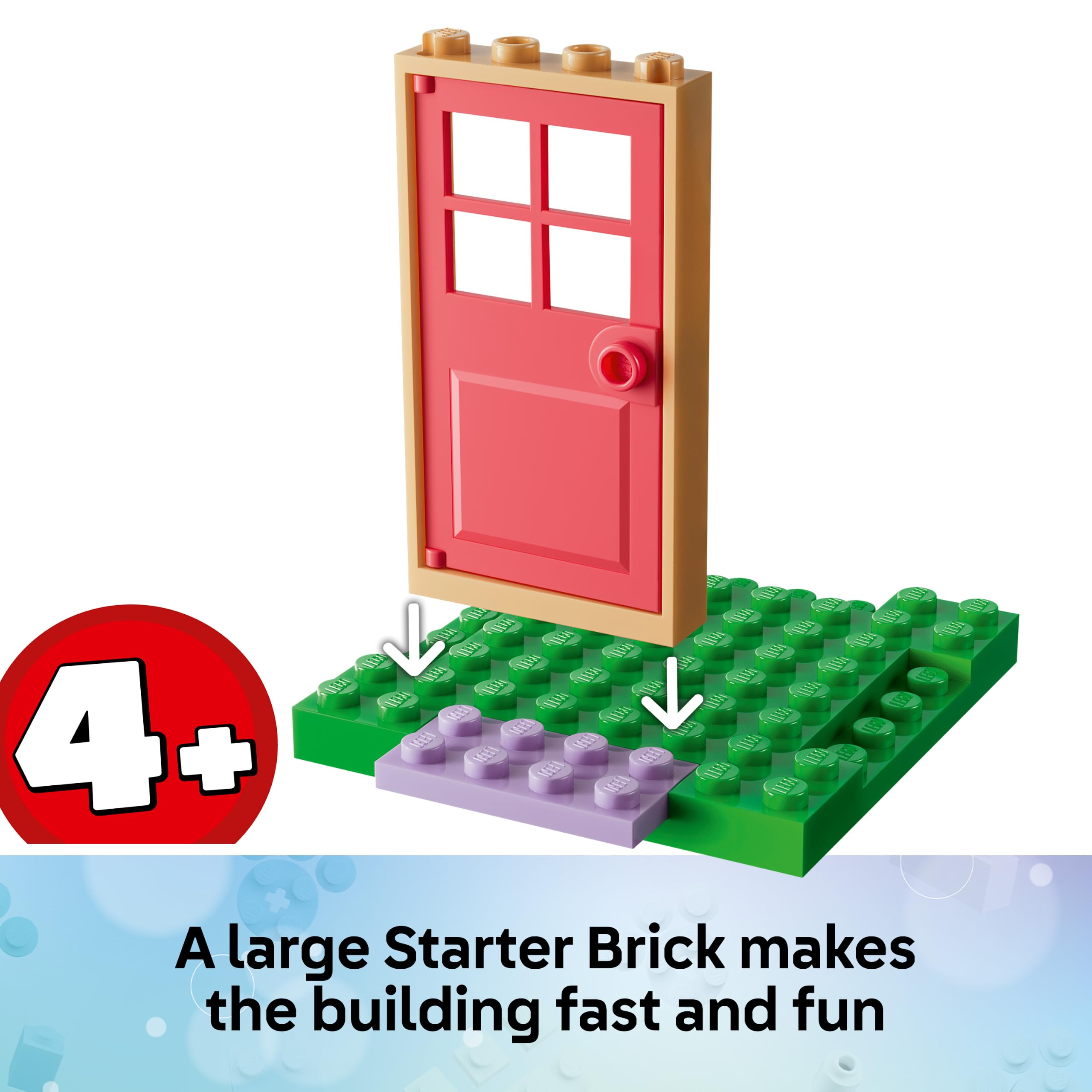 LEGO Gabby's Dollhouse Kitty Fairy's Garden House Building Set - Ages 4+ 3