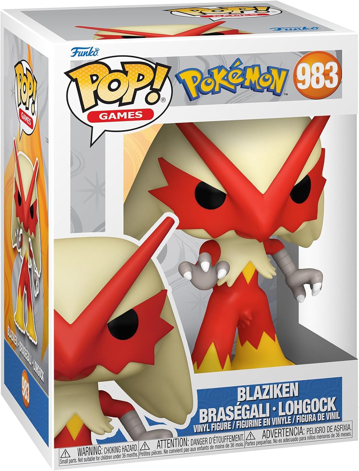 Funko Pop! Games: Pokemon - Blaziken Vinyl Figure (75189) 1