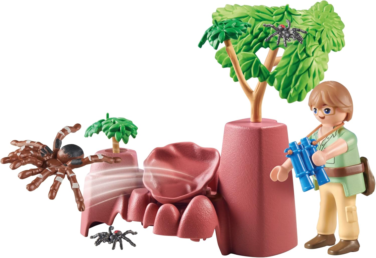 Playmobil 71627 Wiltopia Spider Rocks Playset - Action-Packed Spider Adventure for Kids 4+ 2