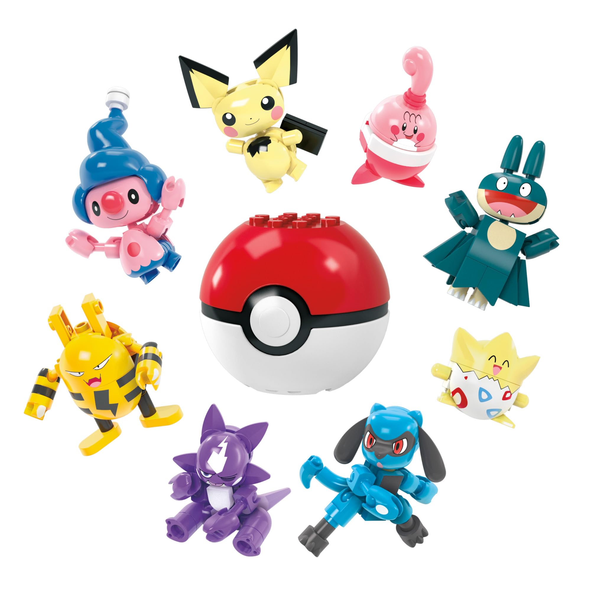 MEGA Pokémon Trainer 8-Pack Building Set with 189 Pieces - Ages 6+ 1