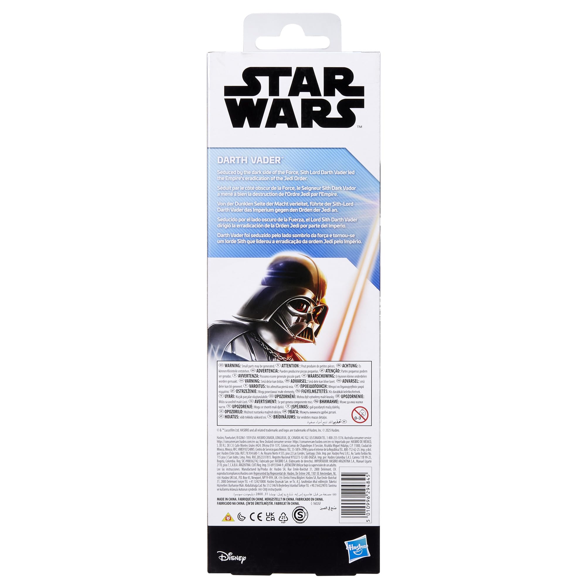 Star Wars Titan Hero Series Darth Vader - 30-cm Action Figure with Lightsaber 2
