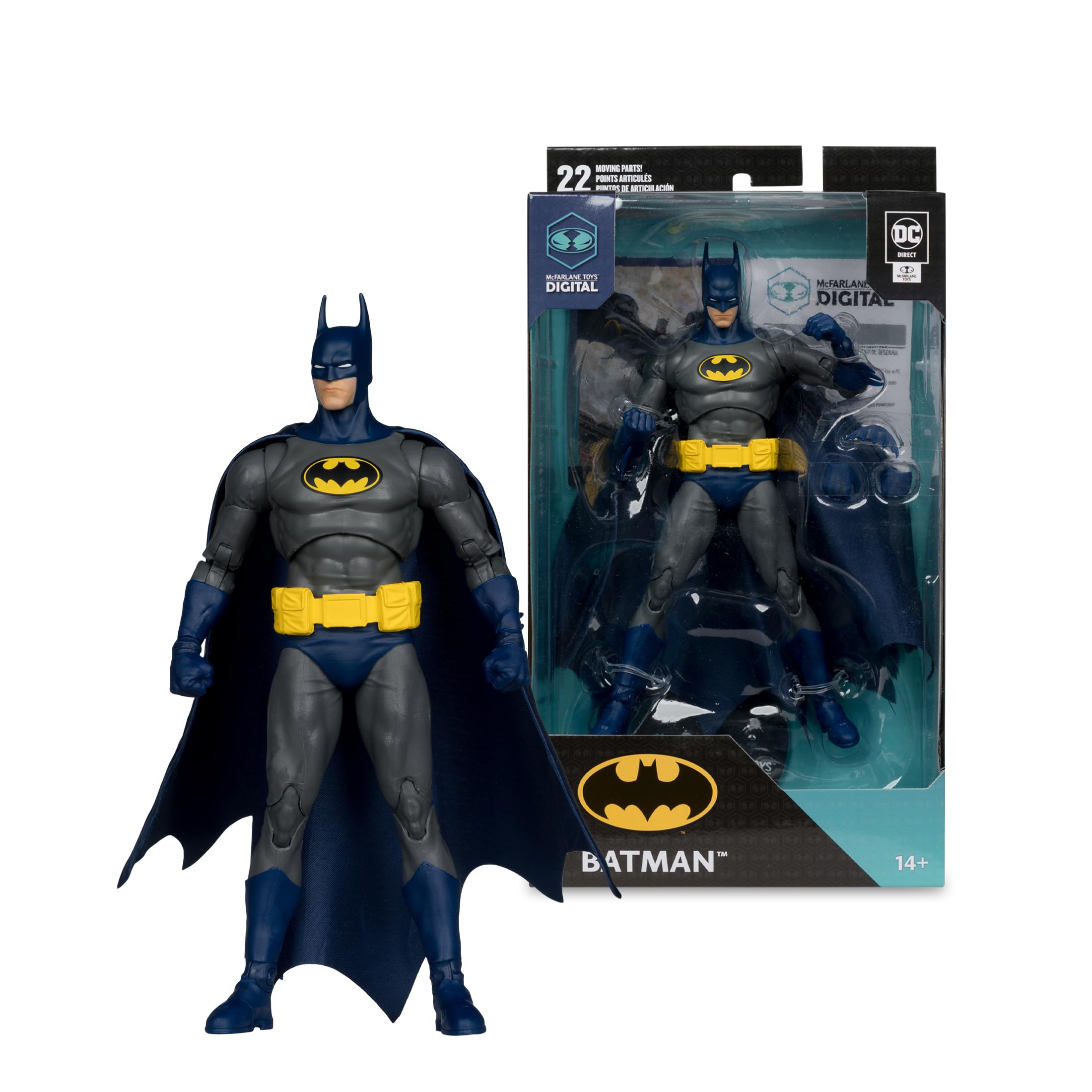 McFarlane DC Batman (No Man's Land) 7in Action Figure with Digital Collectible 2