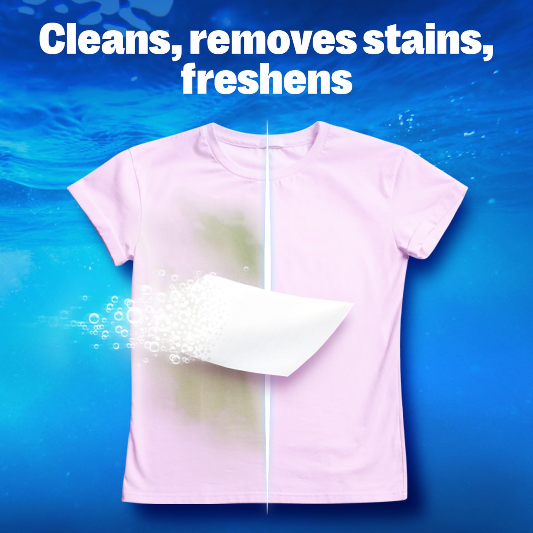 OceanSaver Eco Laundry Detergent Sheets - Non-Bio, Ocean Friendly Formula | Ocean Fresh Linen Scent 4