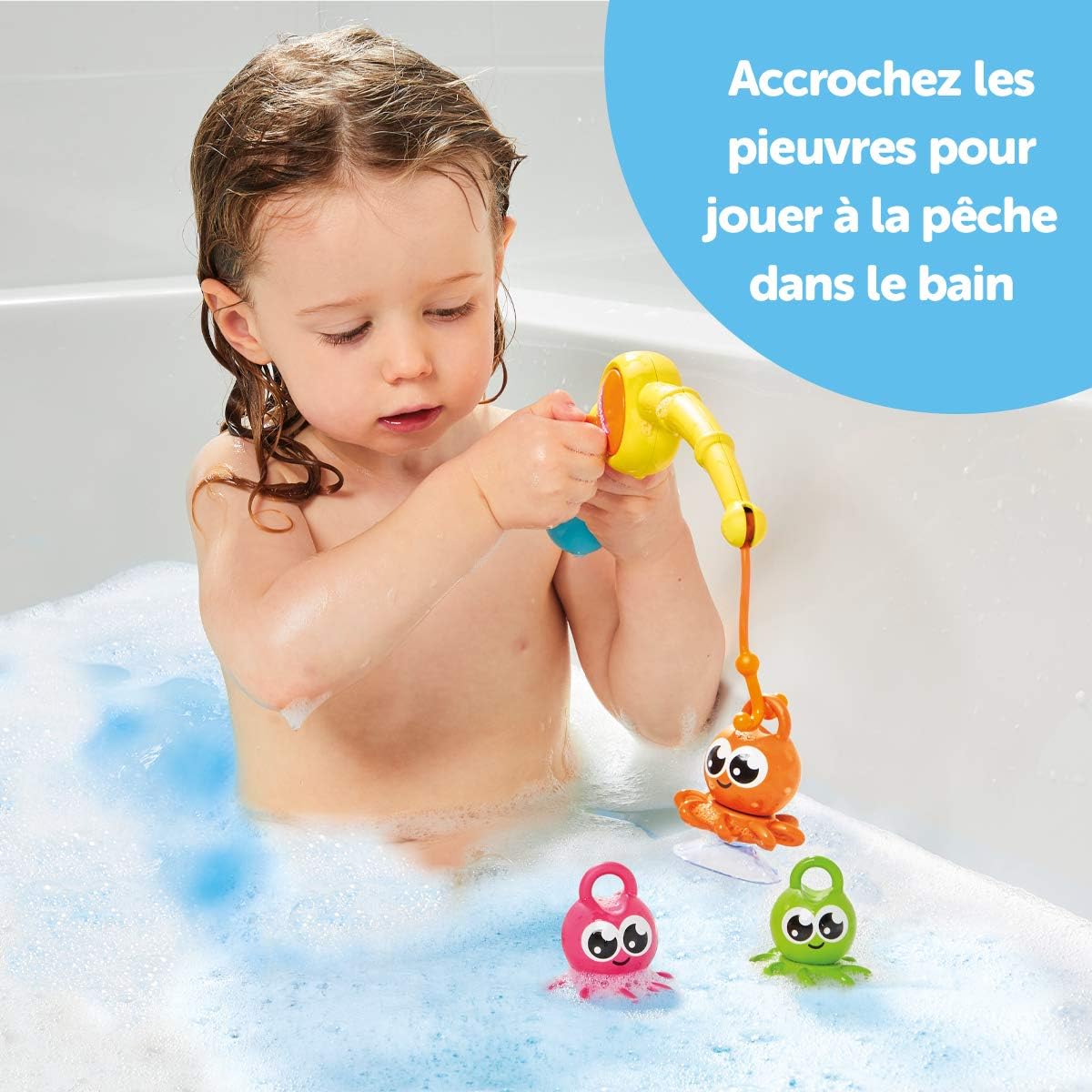 Toomies E73103 3 in 1 Fishing Frenzy - Bath Toy for Toddlers 18M+ 5