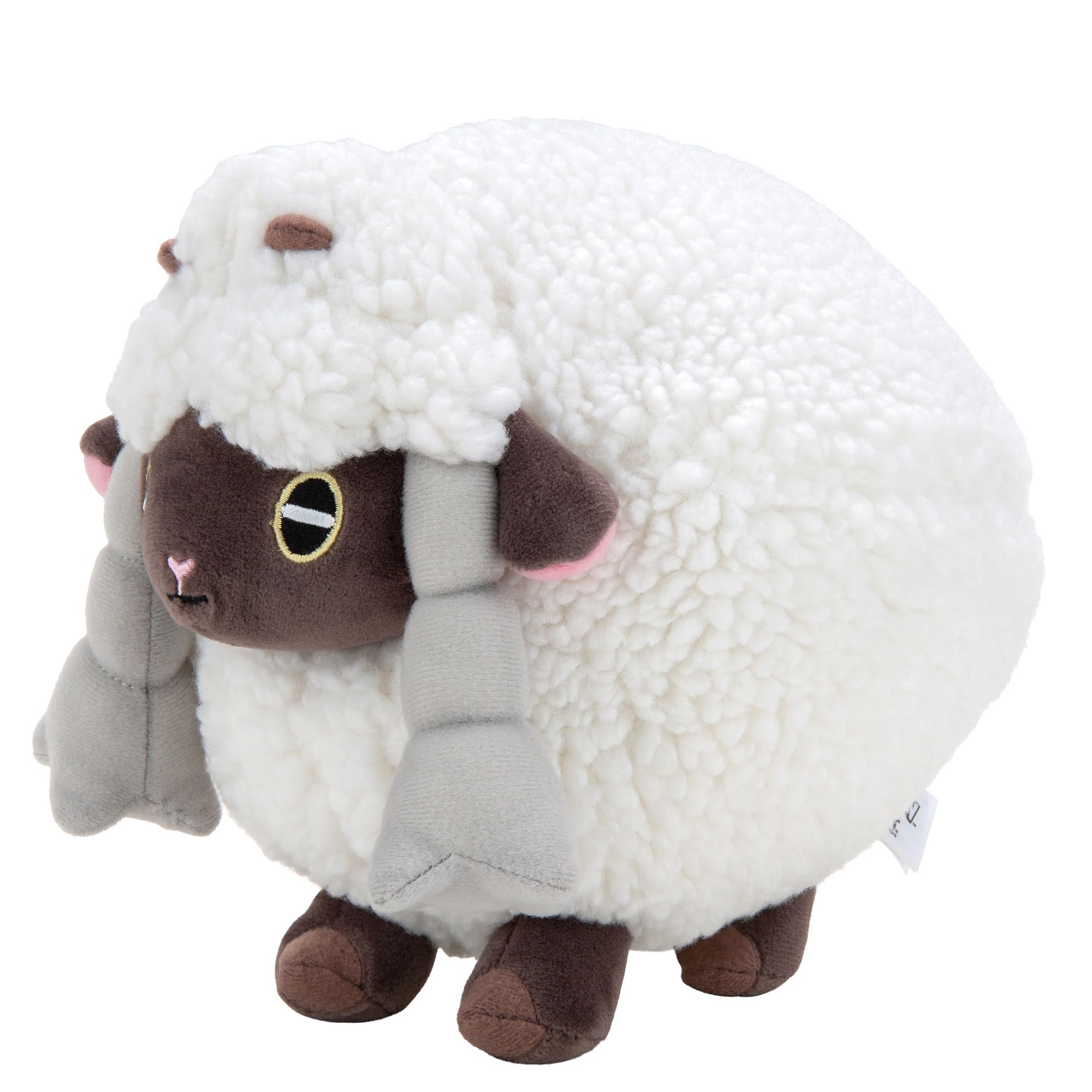 Wooloo Plüsch – 20 cm großes Pokémon-Plüschtier mit authentischen Details – ab 3 Jahren