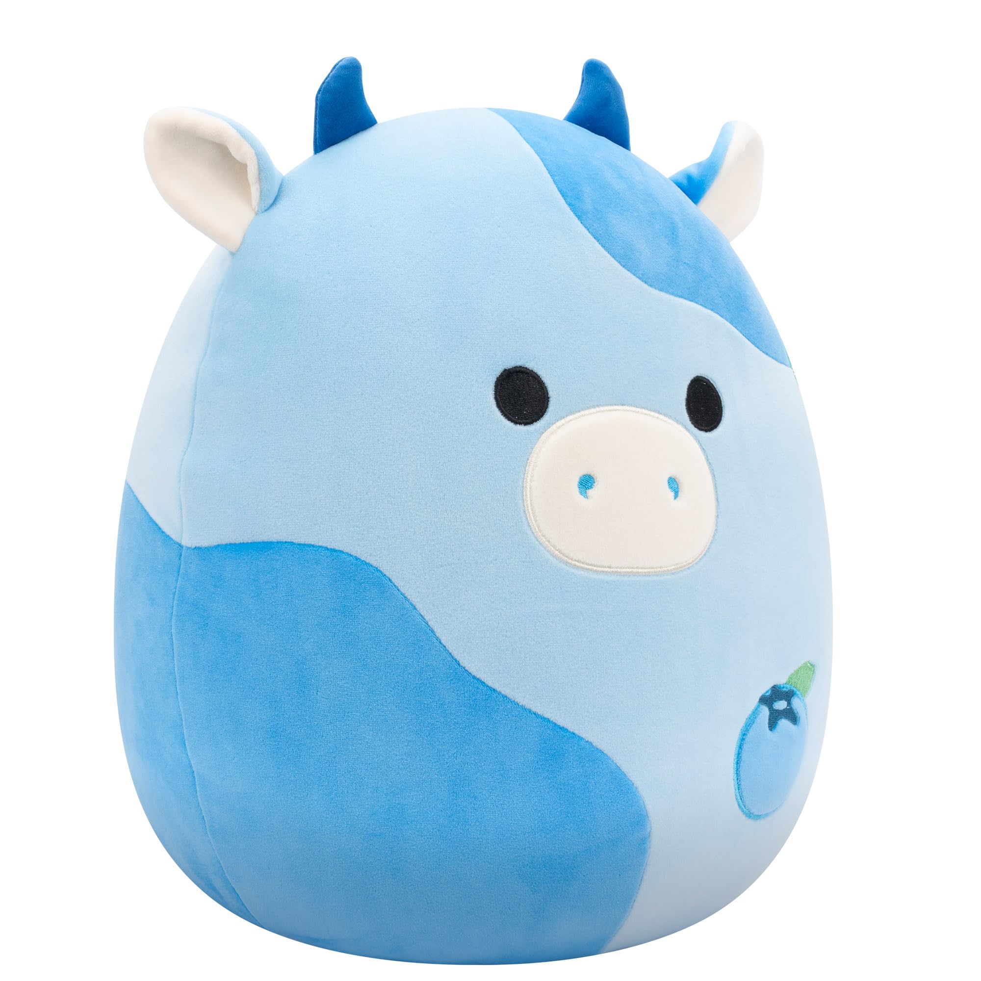 Squishmallows Rutanya, die Blaubeerkuh – 12 Zoll großes superweiches Plüschtier