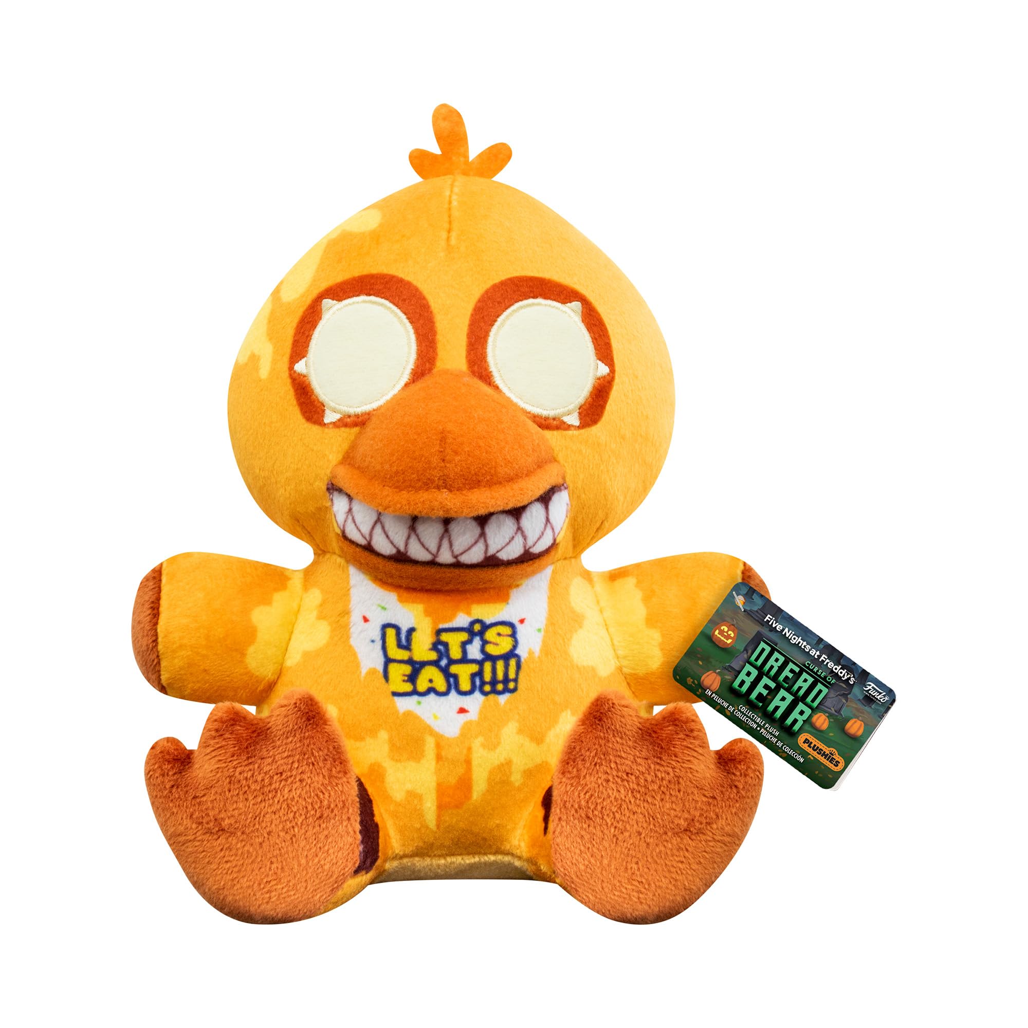 Funko Plush: Five Nights at Freddy's Dreadbear - Jack-O-Chica - 17cm Collectible Stuffed Toy 1