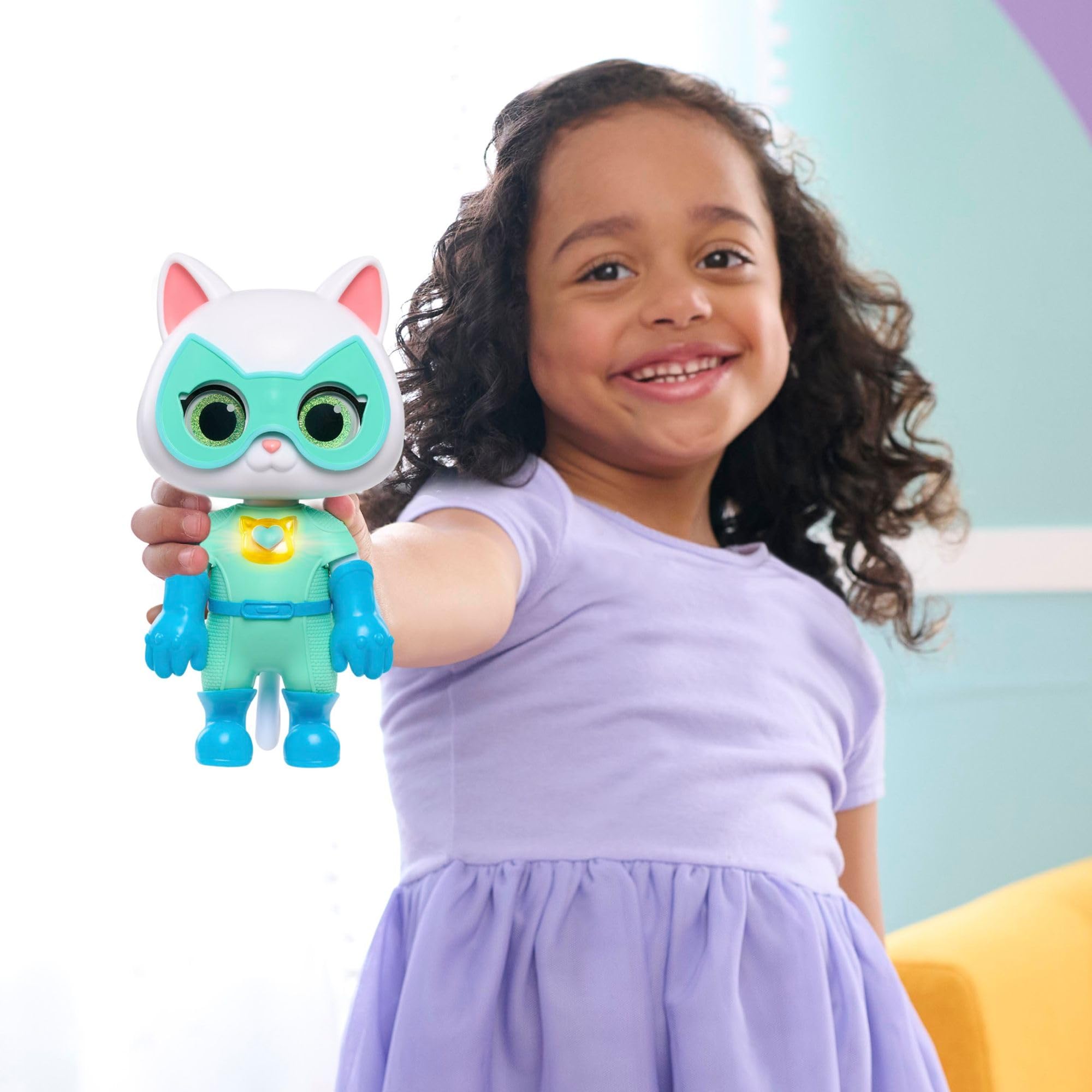 Just Play SuperKitties Transforming Bitsy Figure - Cat-Tastic Action Toy for Kids 3+ 3