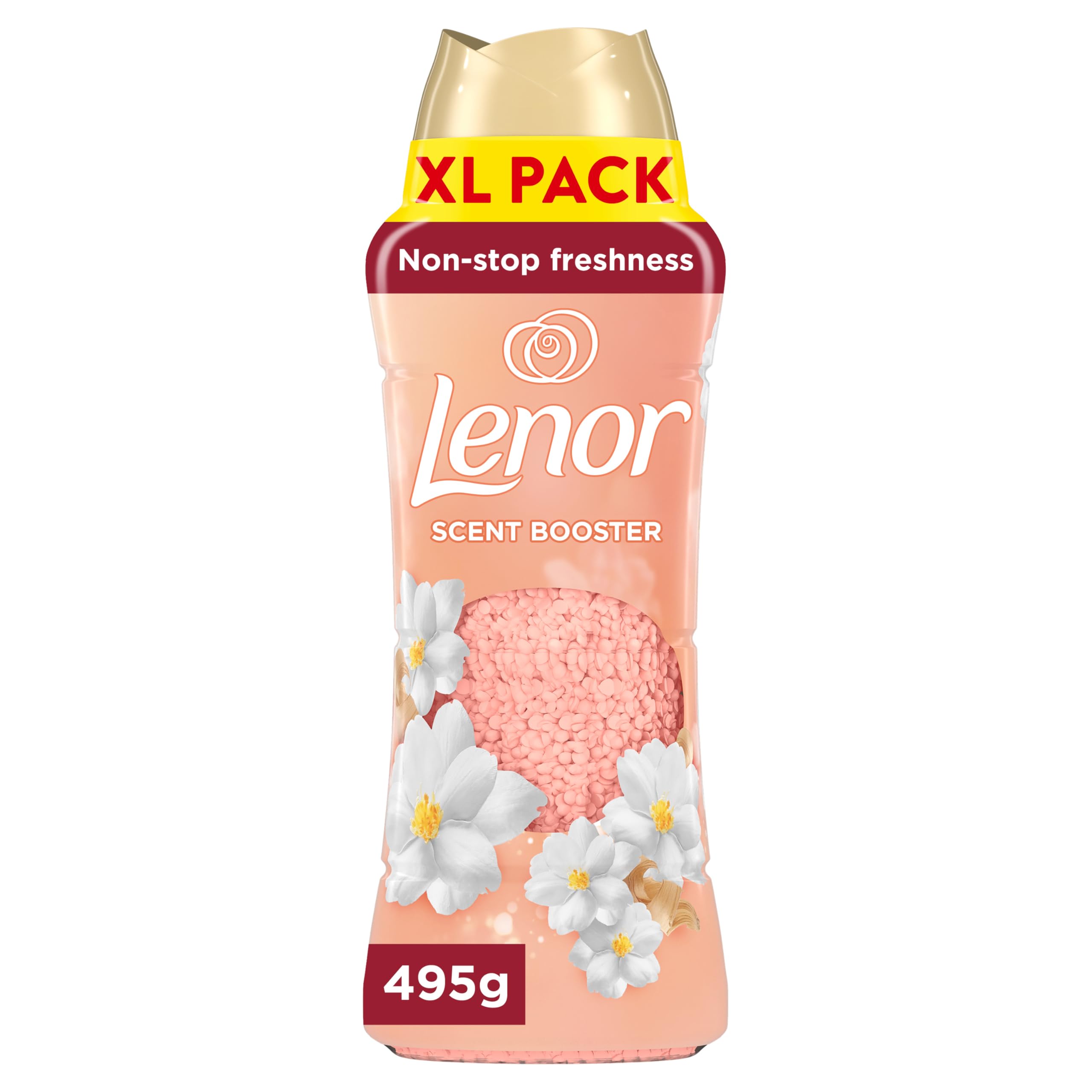 Lenor Laundry Scent Booster Beads - Jasmine & White Cedar, 495g 1