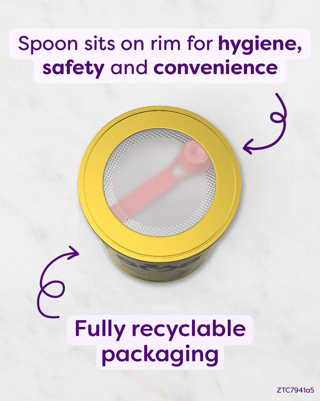 SMA First Infant Baby Milk Powder Formula - From Birth, 800g 4