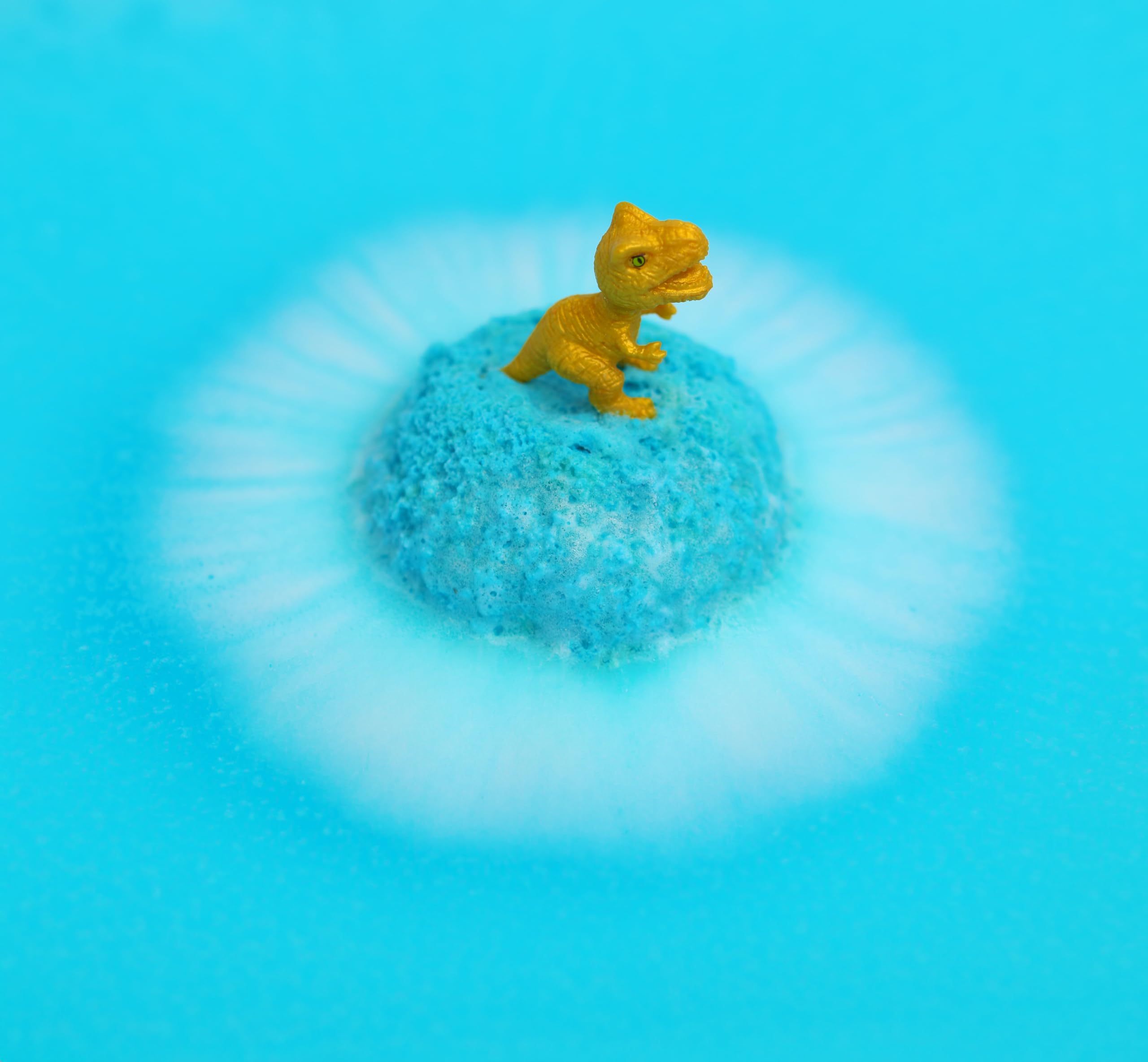 ZIMPLI 3 Pack Dino Surprise Bath Bombs with Hidden Dinosaur Toy | Fruity Scent | Ages 3+ 6