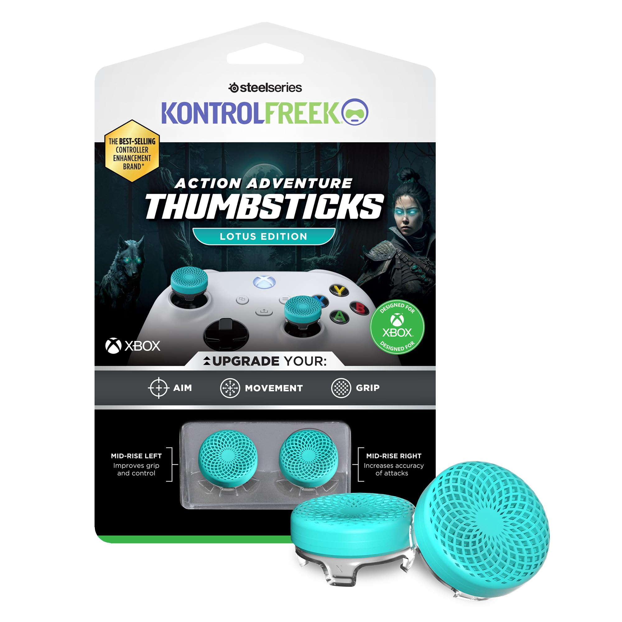 KontrolFreek Lotus for Xbox One and Xbox Series X Controller, Performance T 1