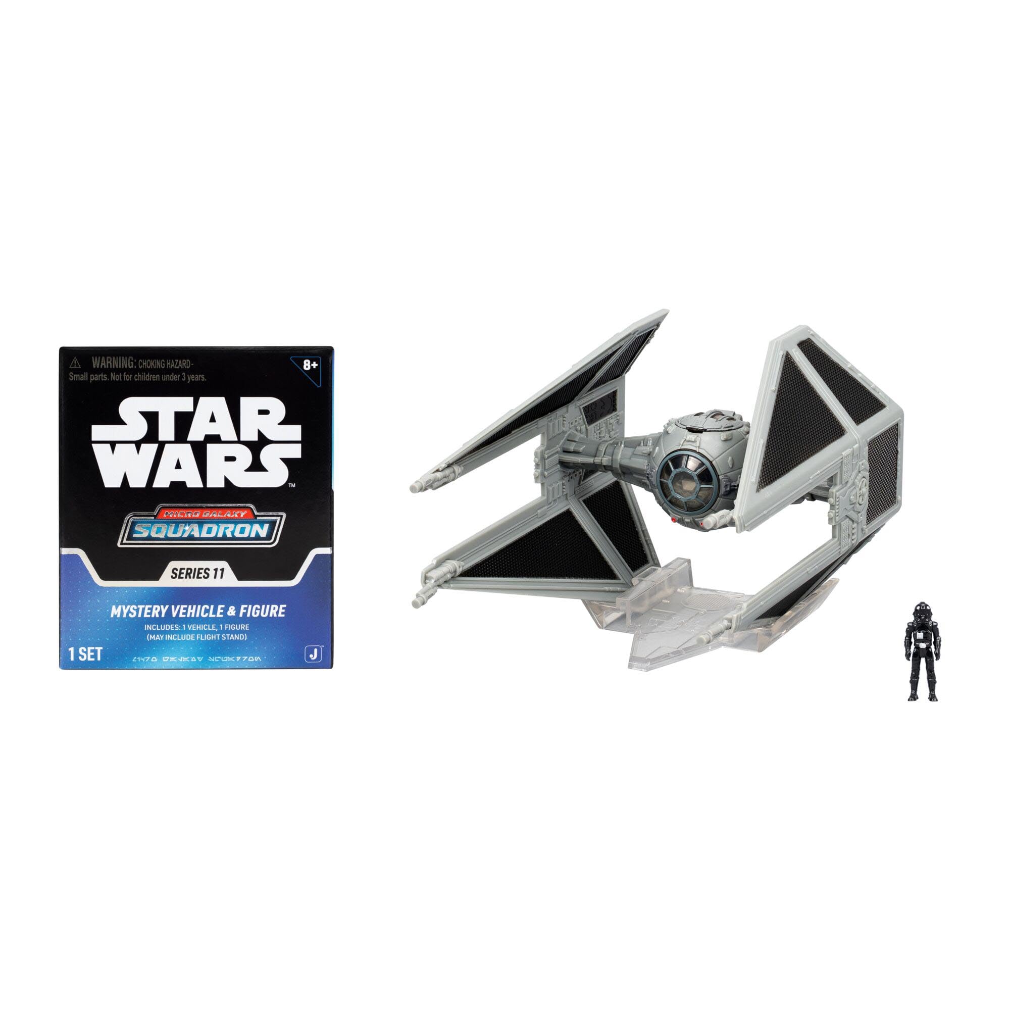 Jazwares Star Wars Micro Galaxy Squadron TIE Interceptor (Armada Edition) Mystery Bundle | 3-Inch & 2.5-Inch Vehicles 1