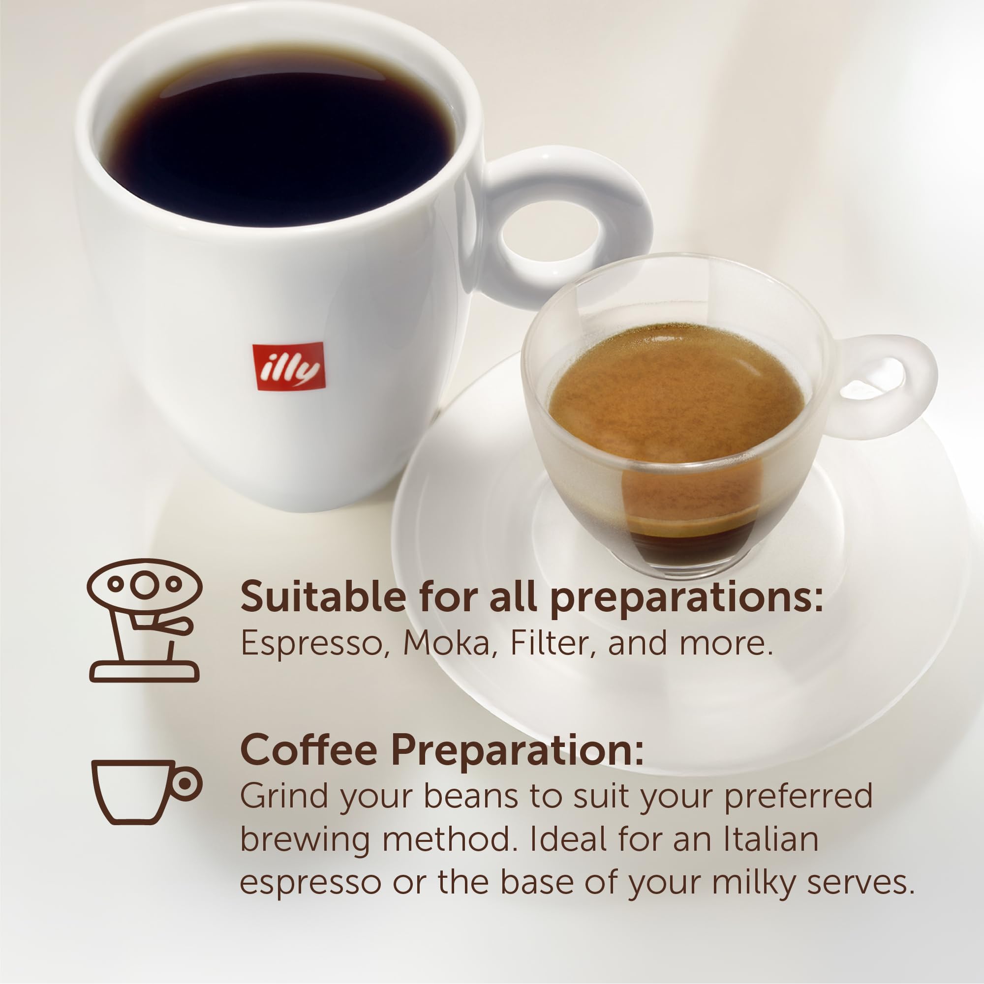illy – Colombia Single Origin Medium Roast Kaffeebohnen – 100 % Arabica – Ideal für Espresso, Mokkakanne, Filter – 250-g-Dose