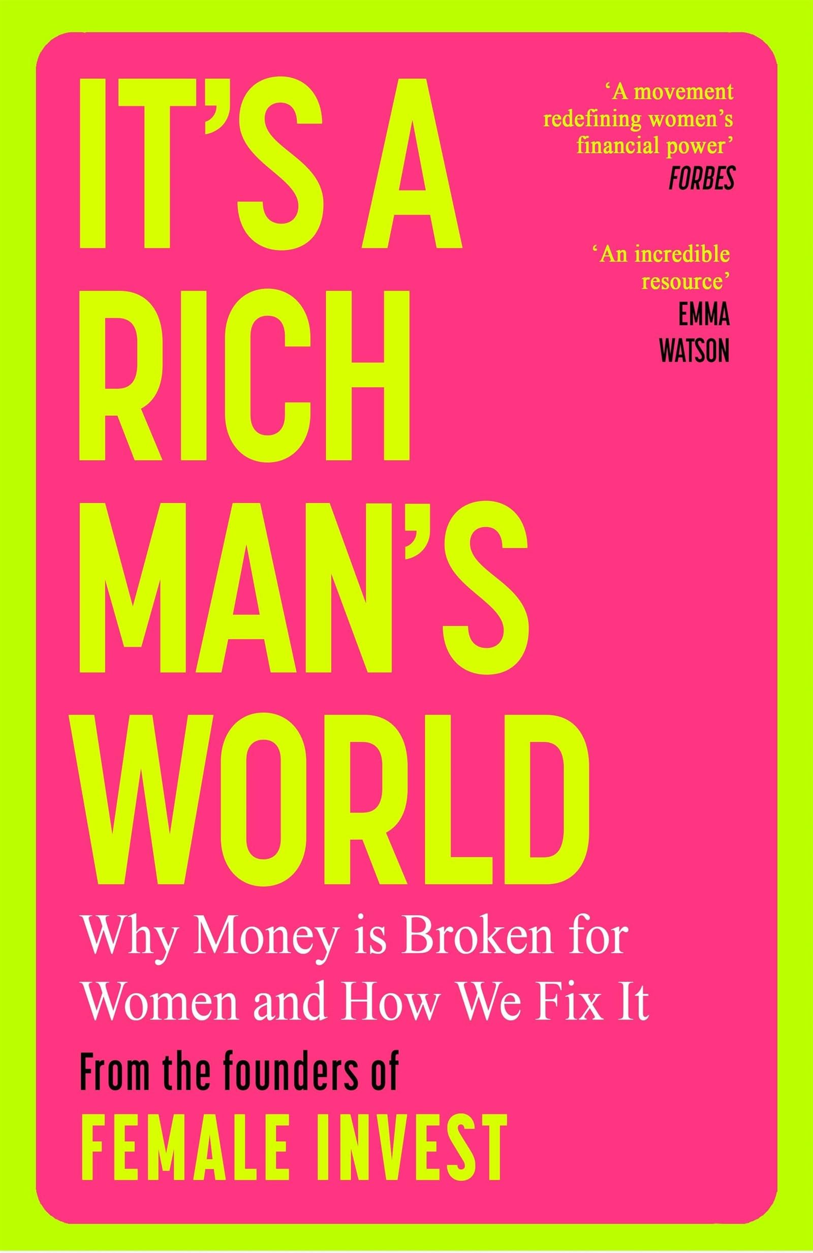 Orion Spring It's a Rich Man's World: Why Money is Broken for Women and How We Fix It | Hardcover