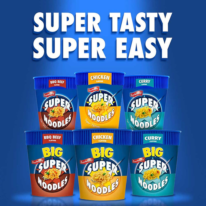 Batchelors Super Noodles Chinese Salt & Pepper Chicken Flavour Instant Snack Pot