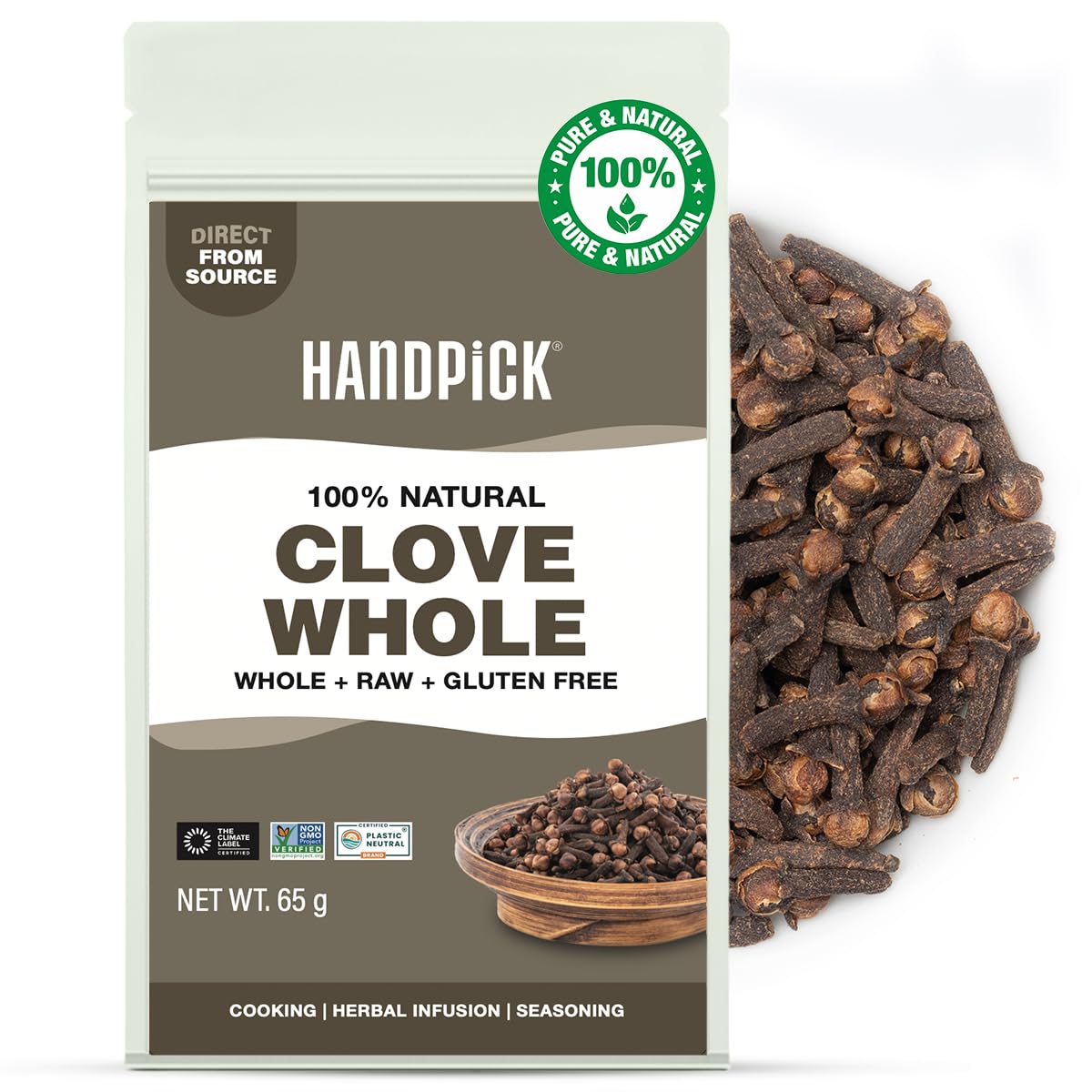 HANDPICK Whole Cloves - Premium South Indian Spice | 397g 1